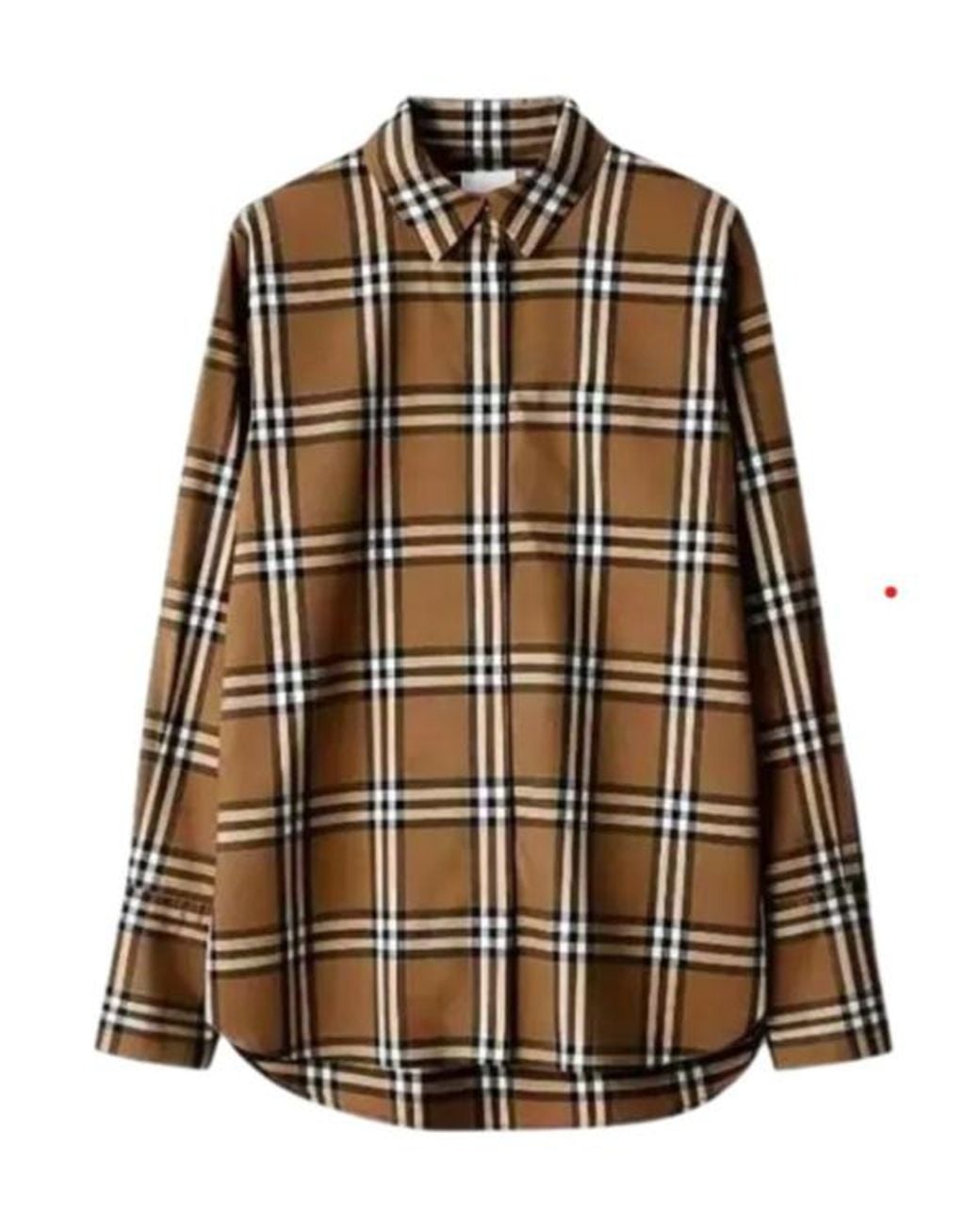 Burberry Multicolor Regular Fit Check Stretch Cotton Shirt