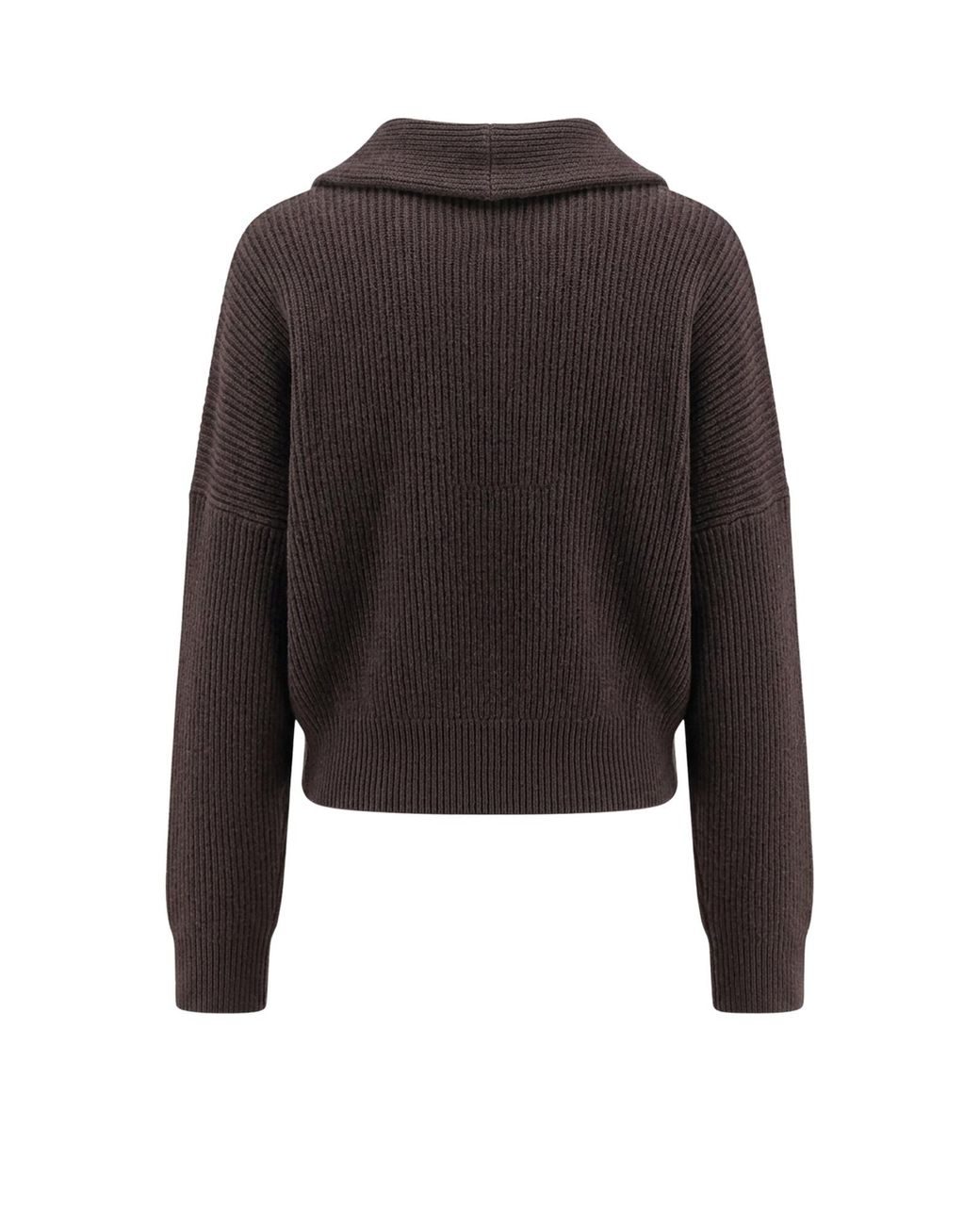 Brunello Cucinelli Black English Rib Cardigan