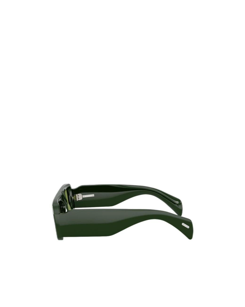 Oliver Peoples Green Edition 4 Rectangle-Frame Sunglasses for men