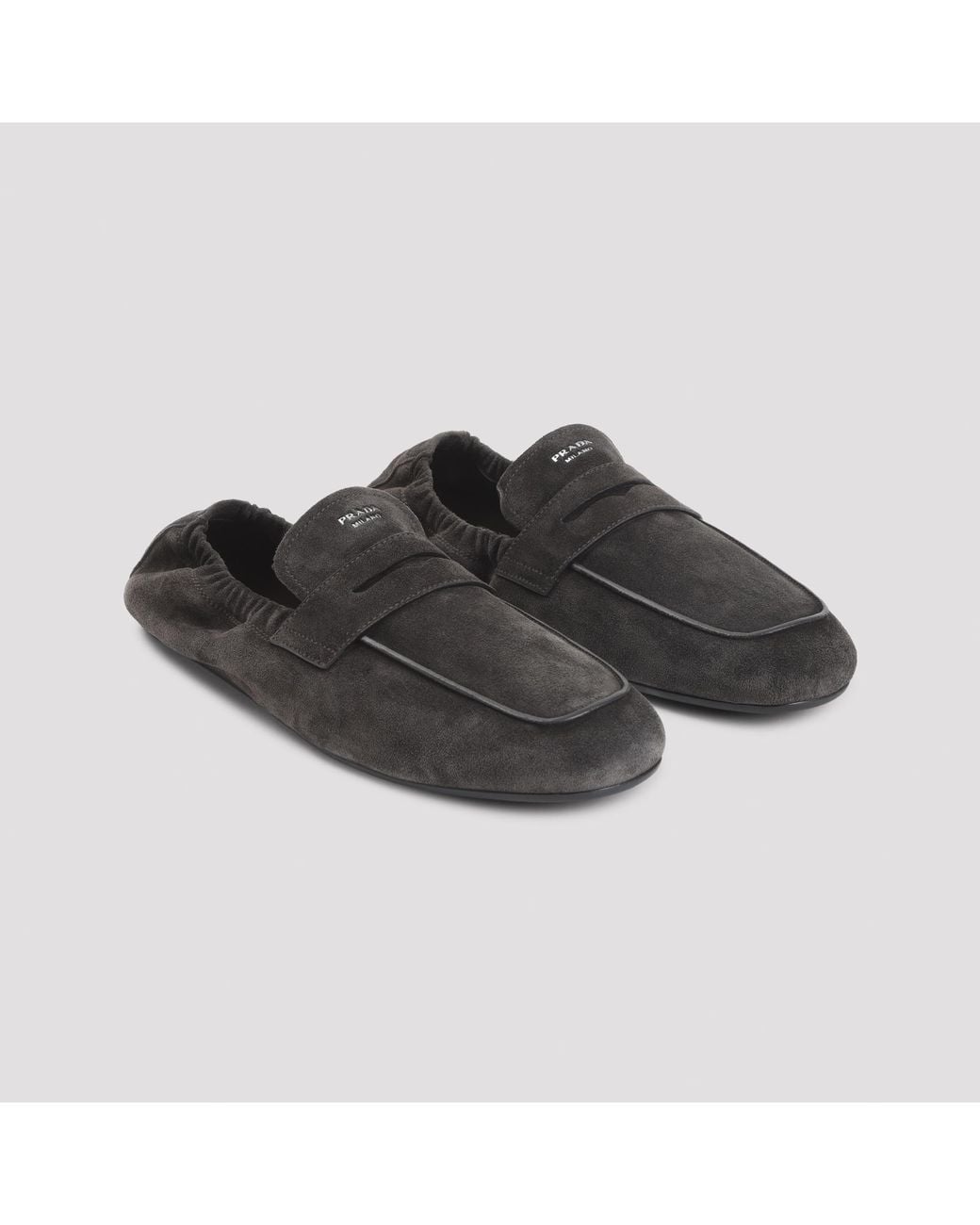 Prada Black Penny Loafers for men