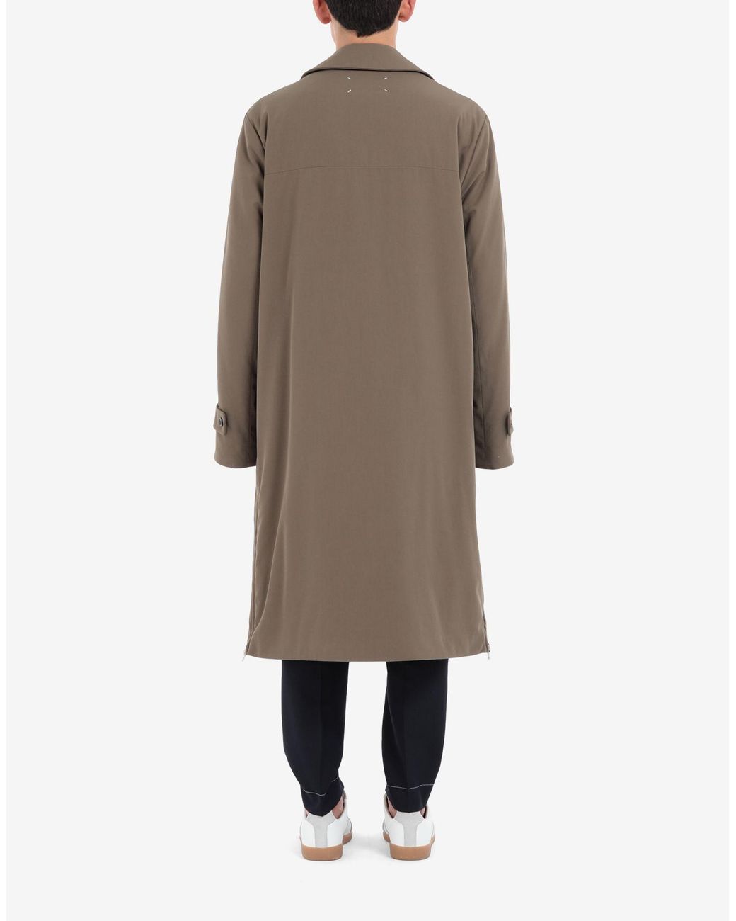 Maison Margiela Brown Classic Trench Coat for men