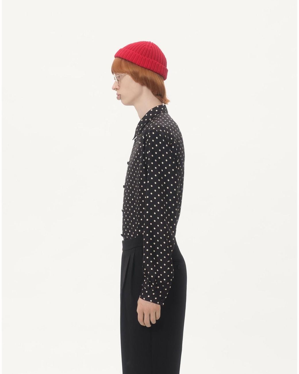 Valentino Black Plusdepois Printed Button-Up Shirt for men