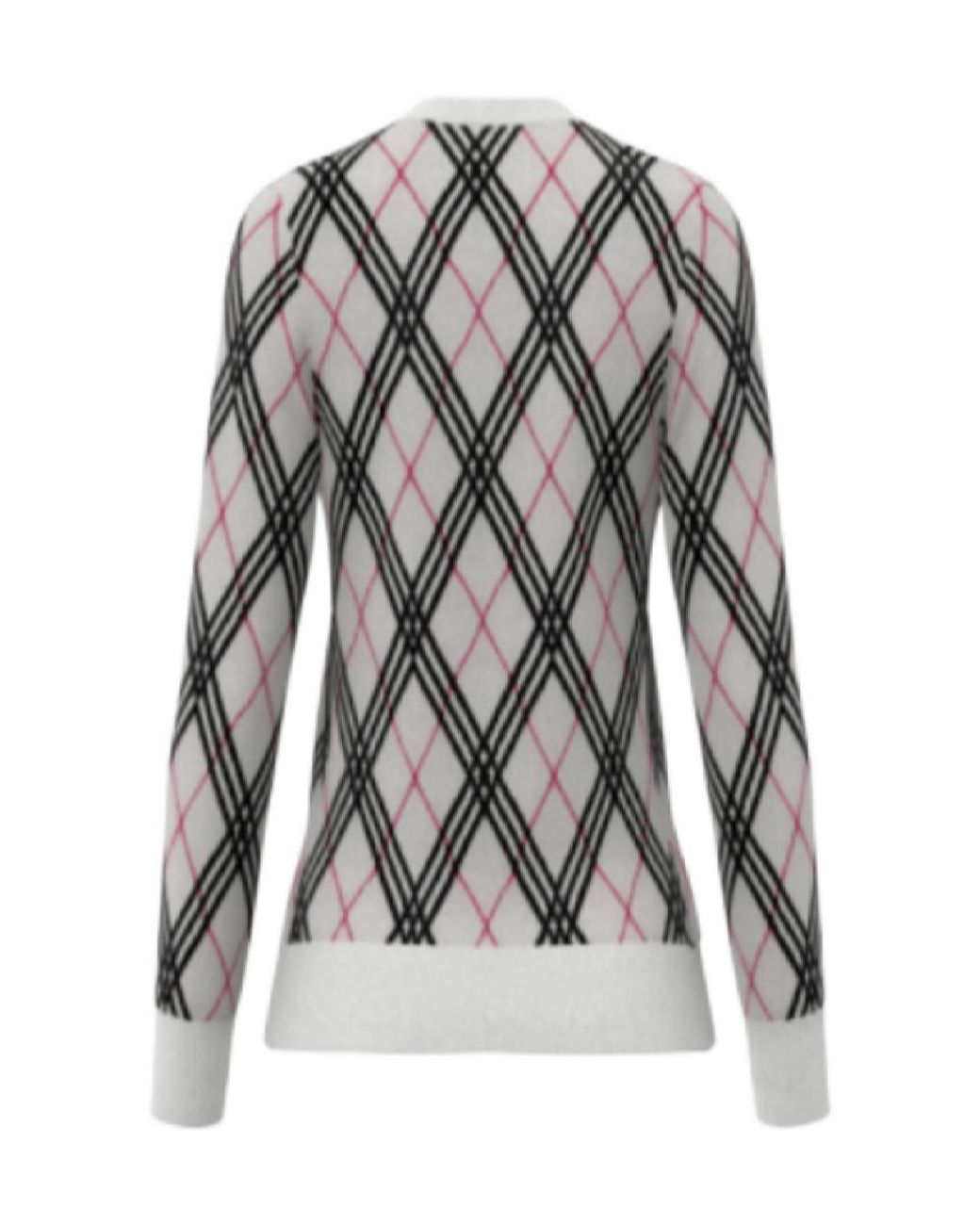 Burberry Gray Long-Sleeved Sweater