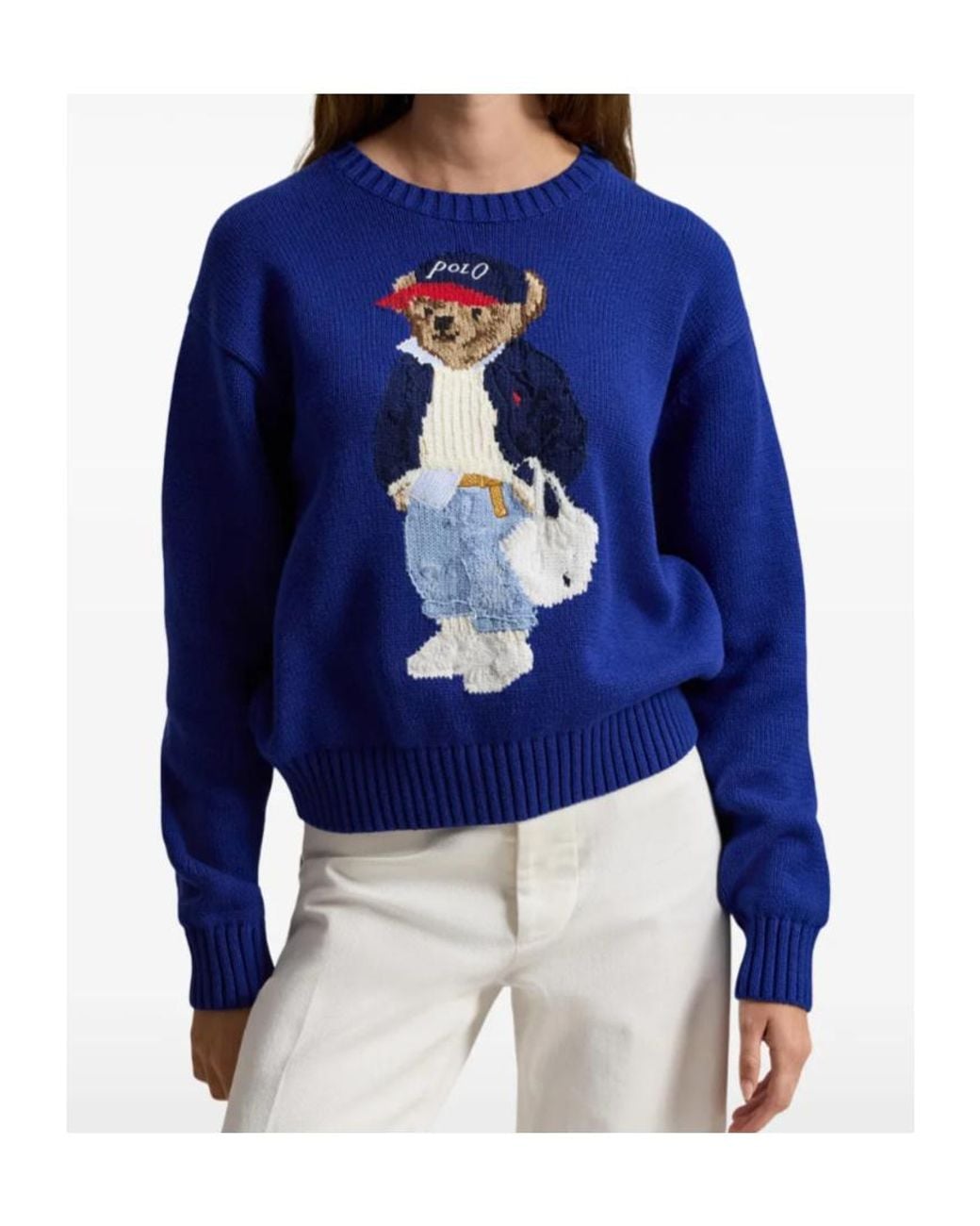Polo Ralph Lauren Blue Round-Neck Knitwear