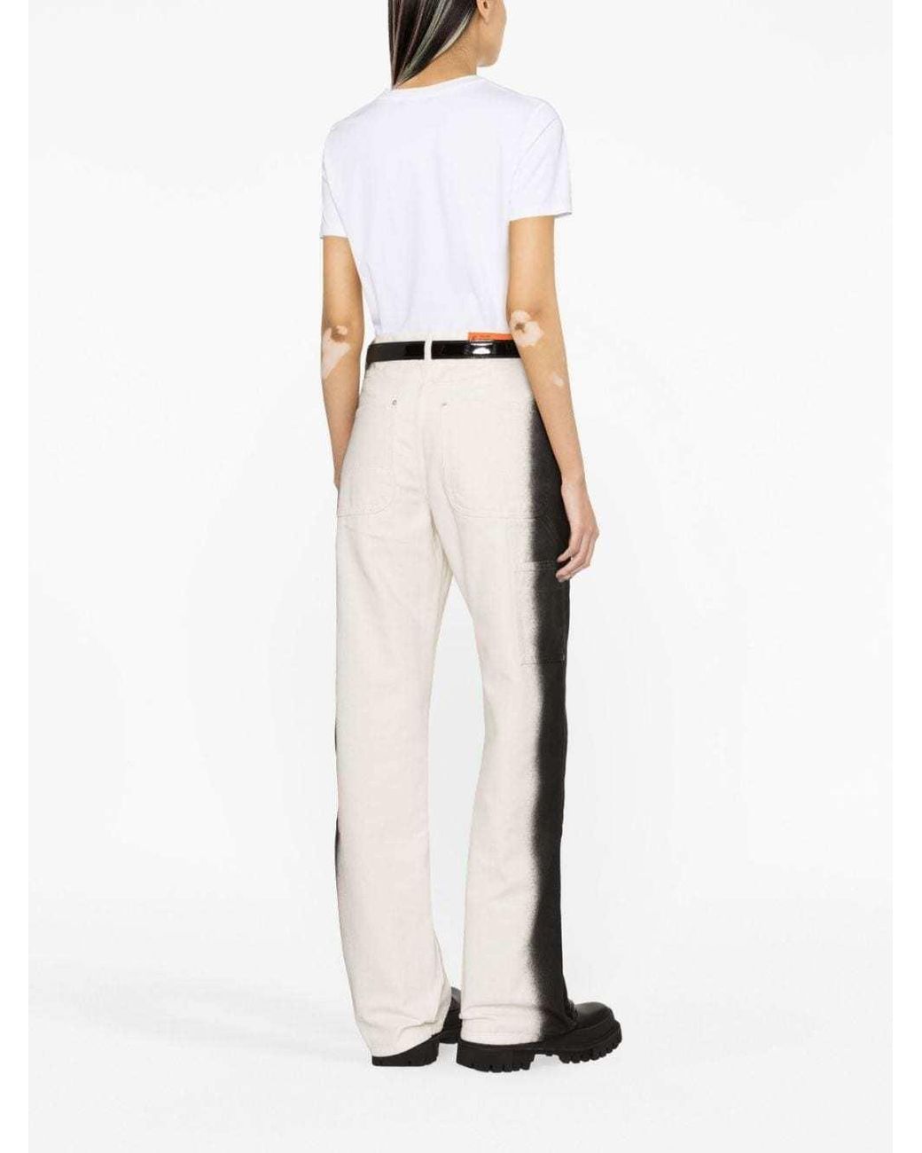 Balmain White Tshirt Con Logo