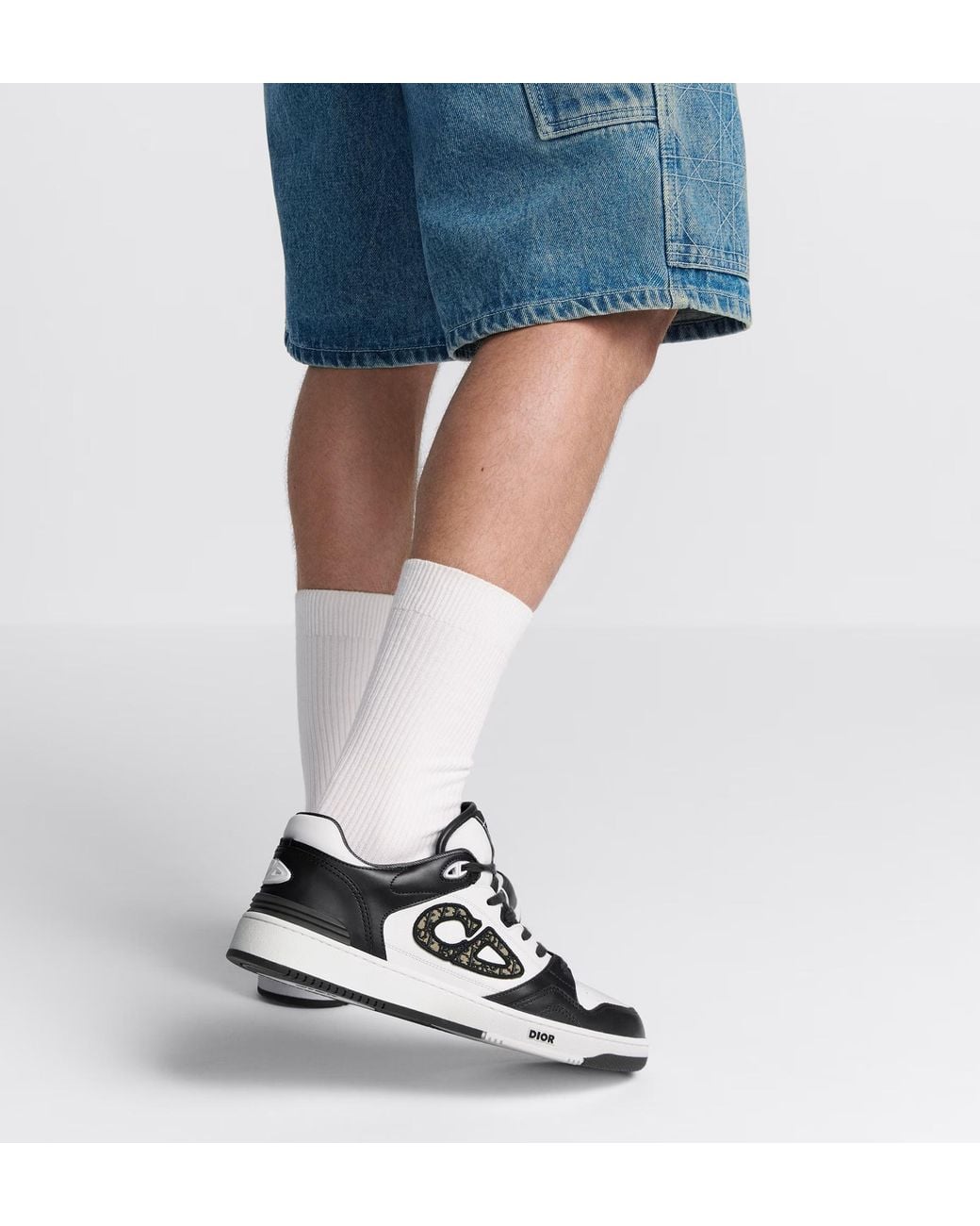Dior Black Homme B57 Low-Top Sneakers for men