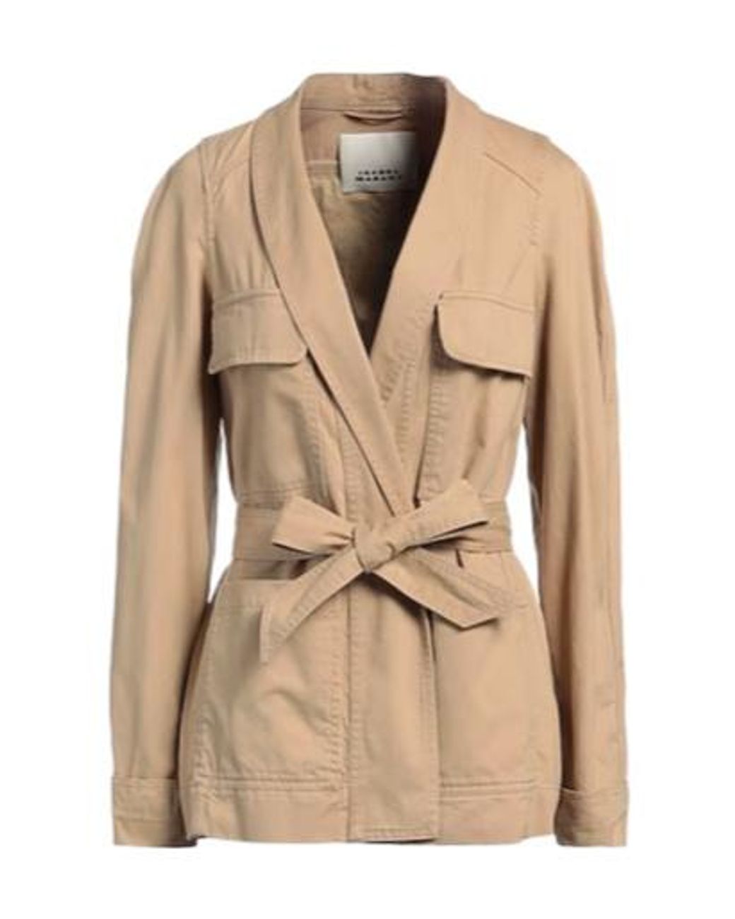 Isabel Marant Natural Lace-Up Jacket