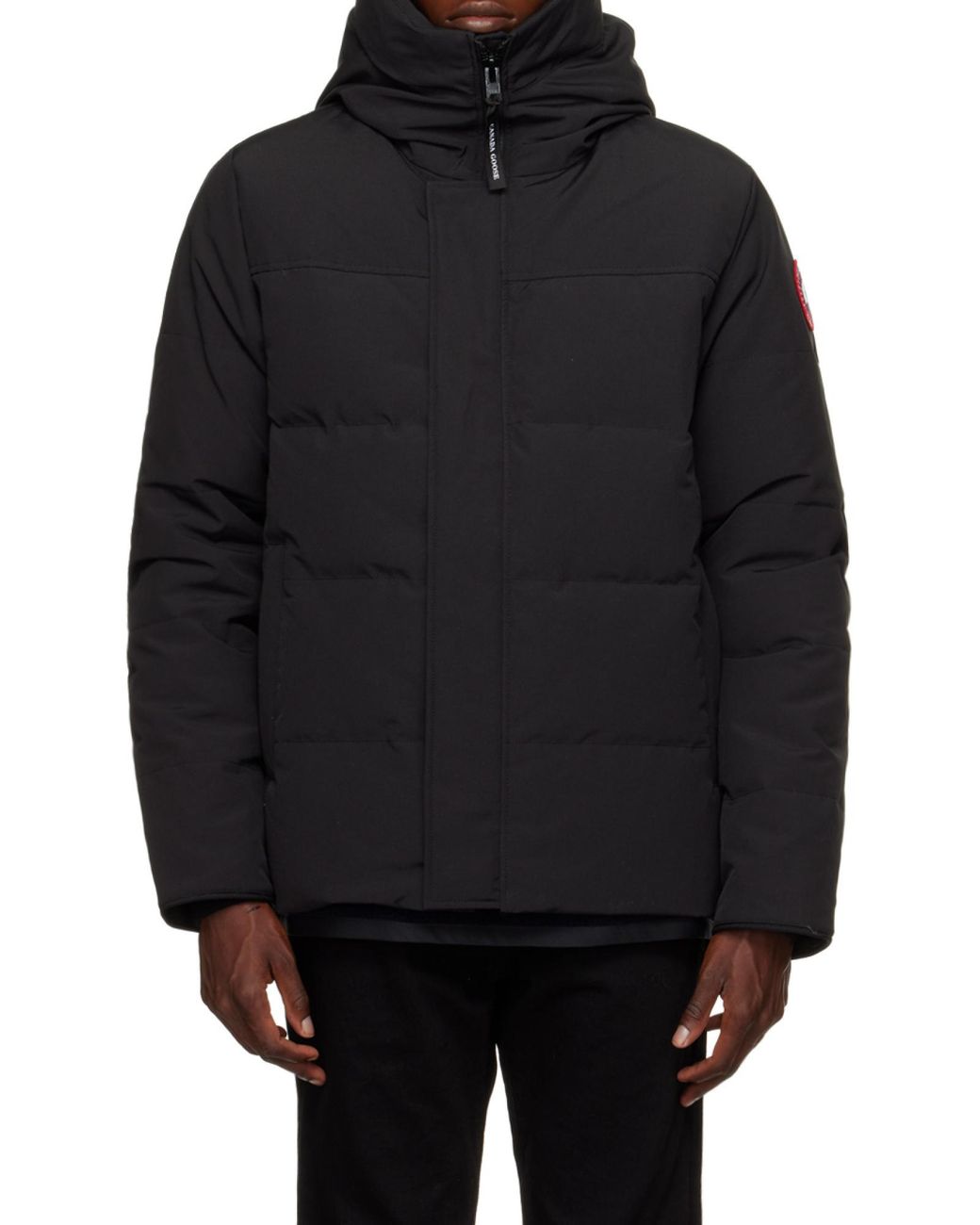Canada Goose Black Macmillan Hooded Parka for men