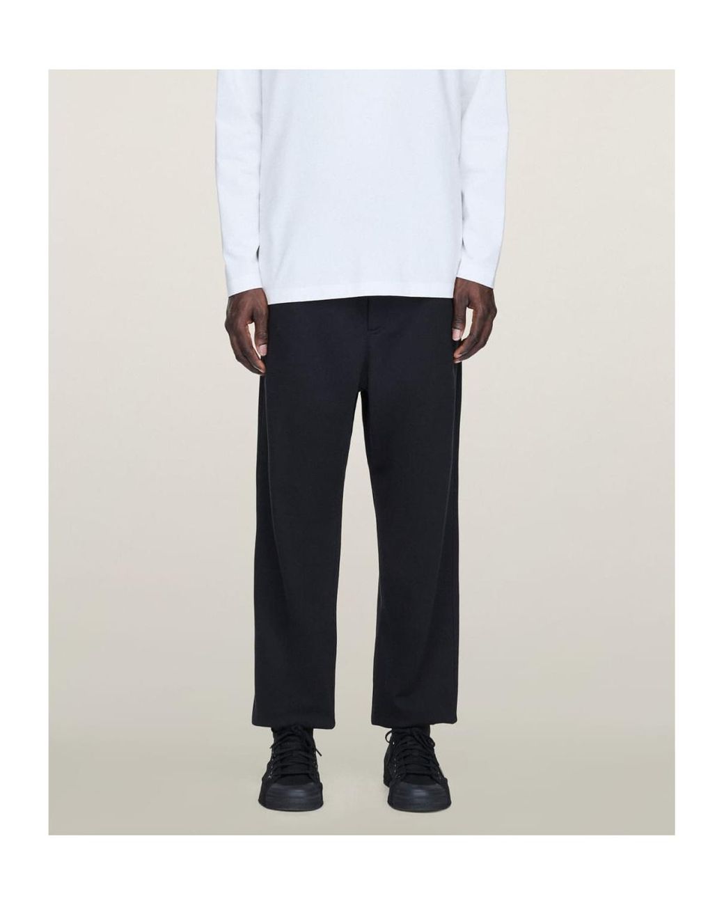 Y-3 Black Ft Track Pants for men