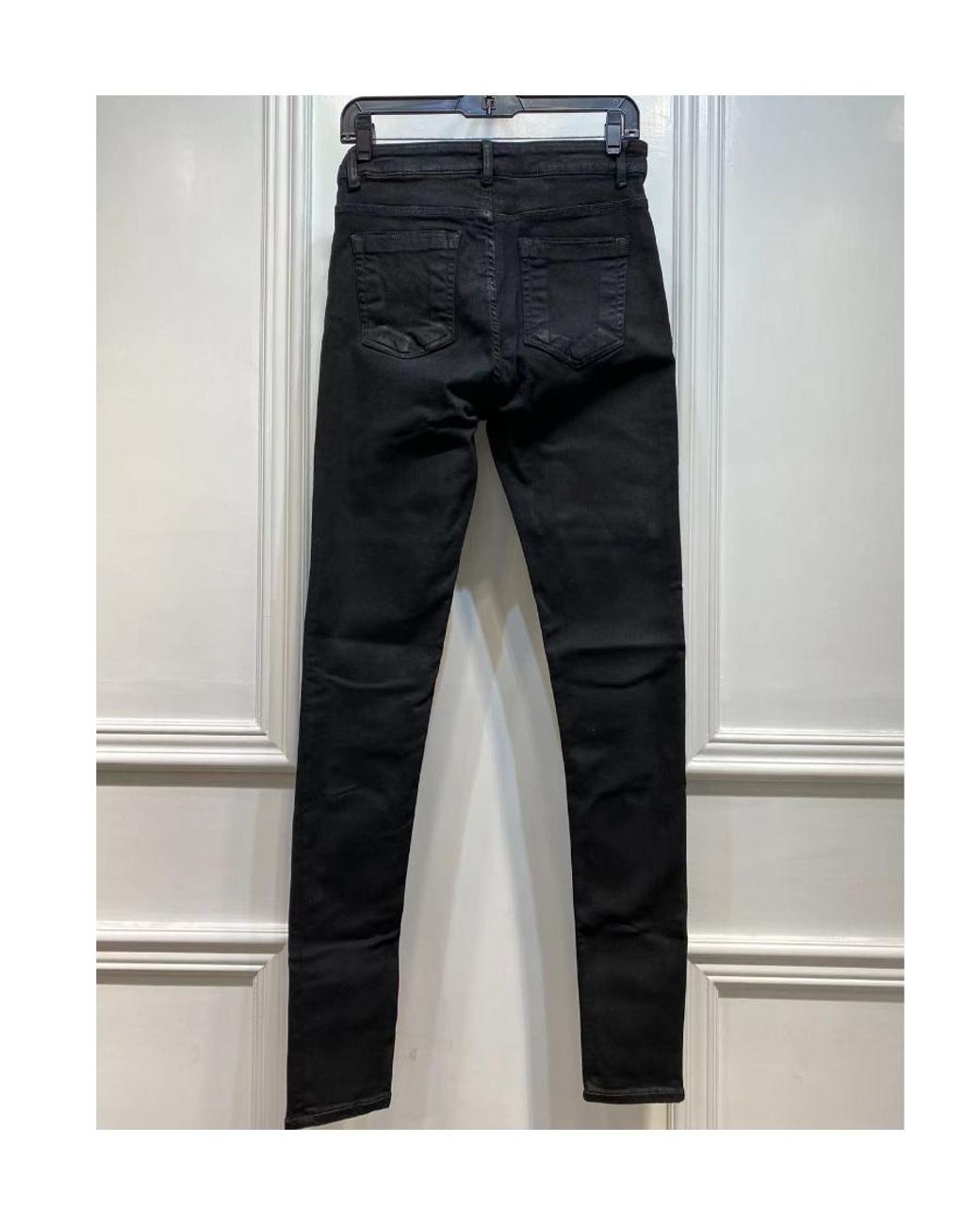 Rick Owens Black High-Waist Skinny-Fit Trousers for men