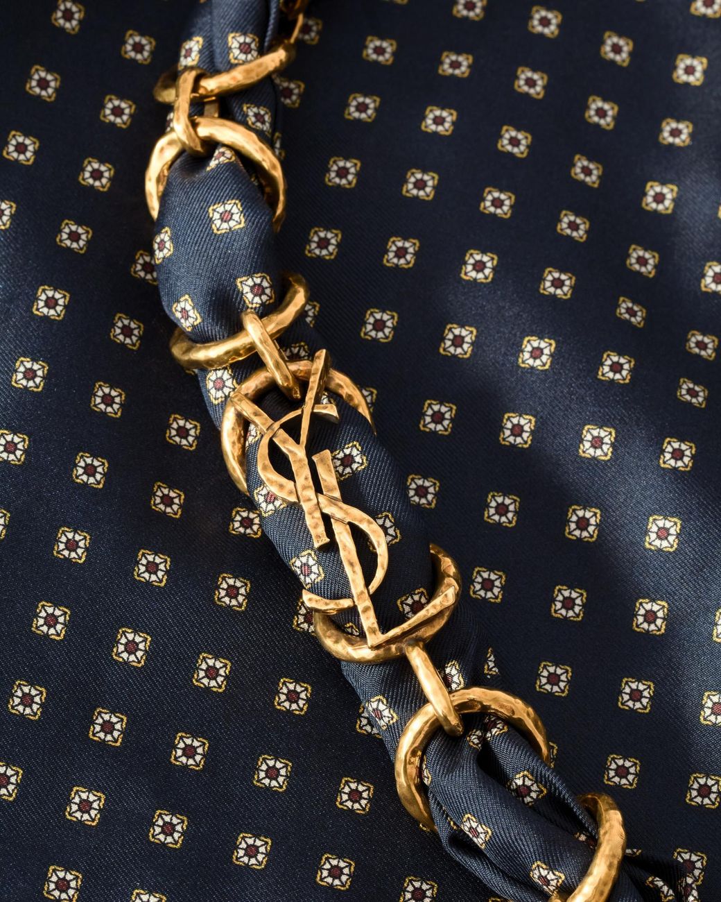 Saint Laurent Blue Amalia Handbag