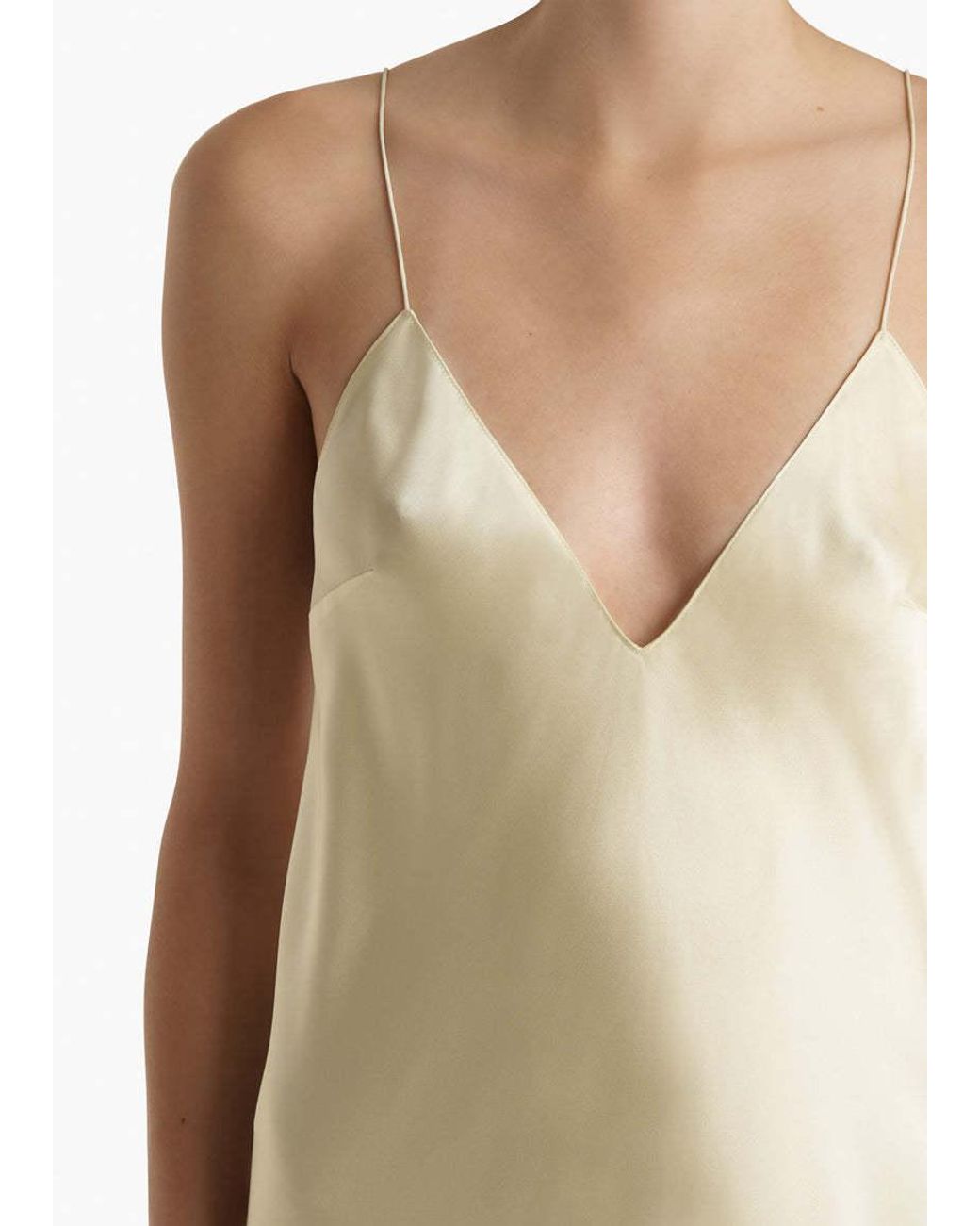 Khaite White Taja Dress