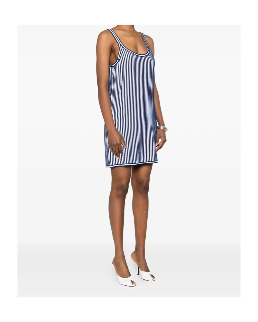 Tom Ford Blue Striped Dress