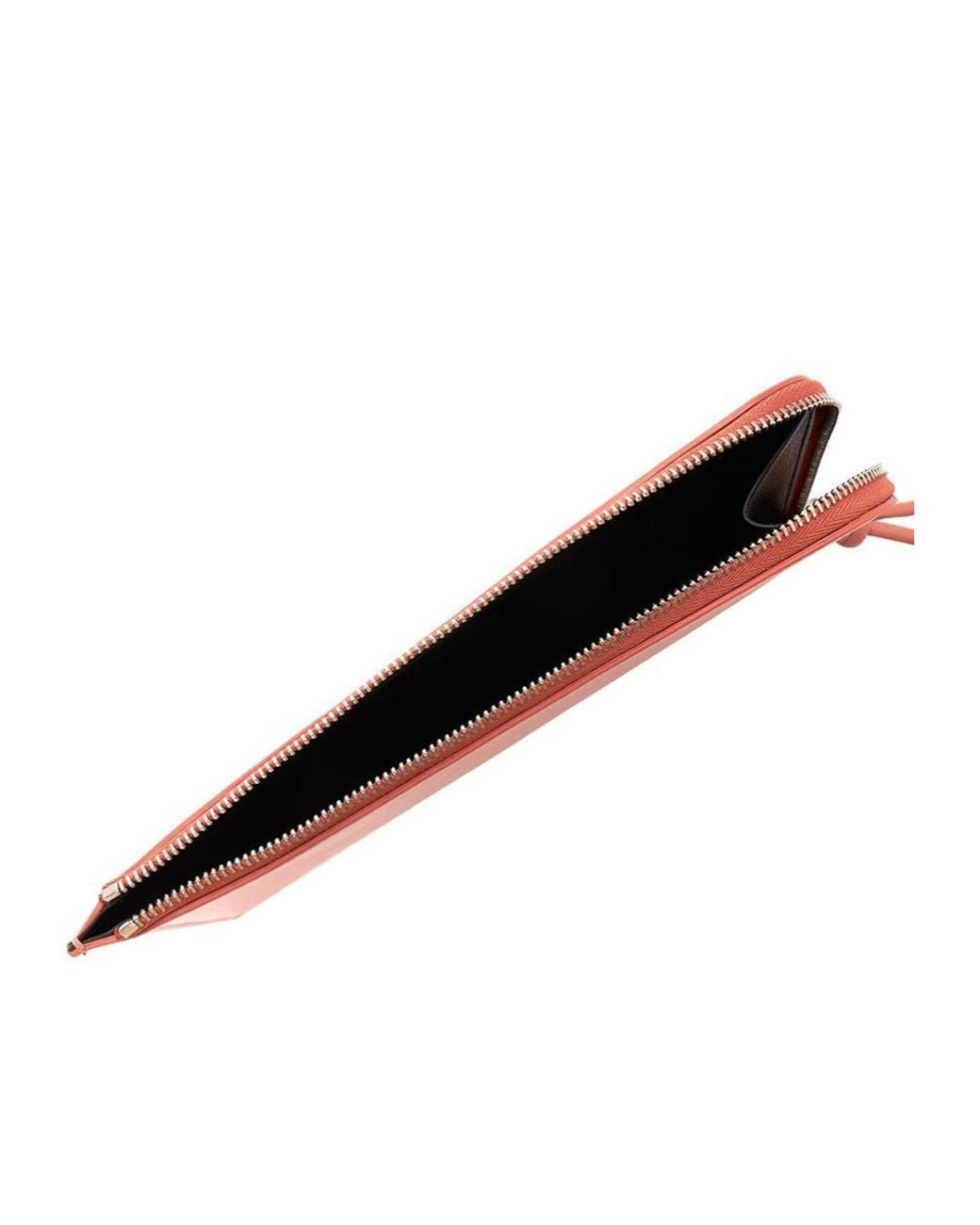 Jil Sander Pink Zipper Clutch
