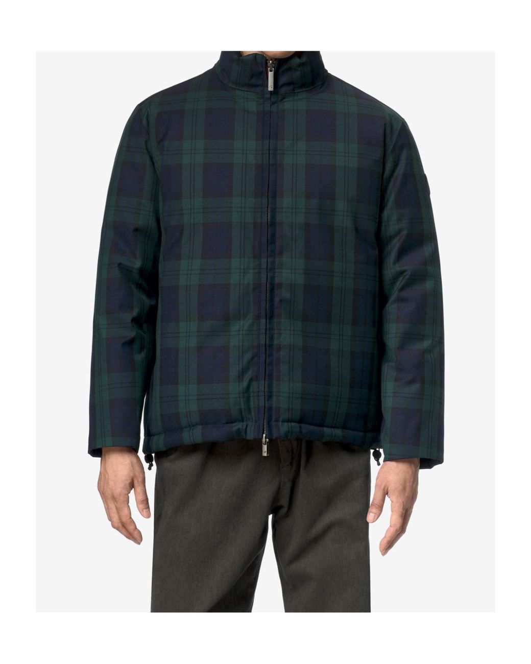 K-Way Blue Artur Reversible Padded Down Jacket for men