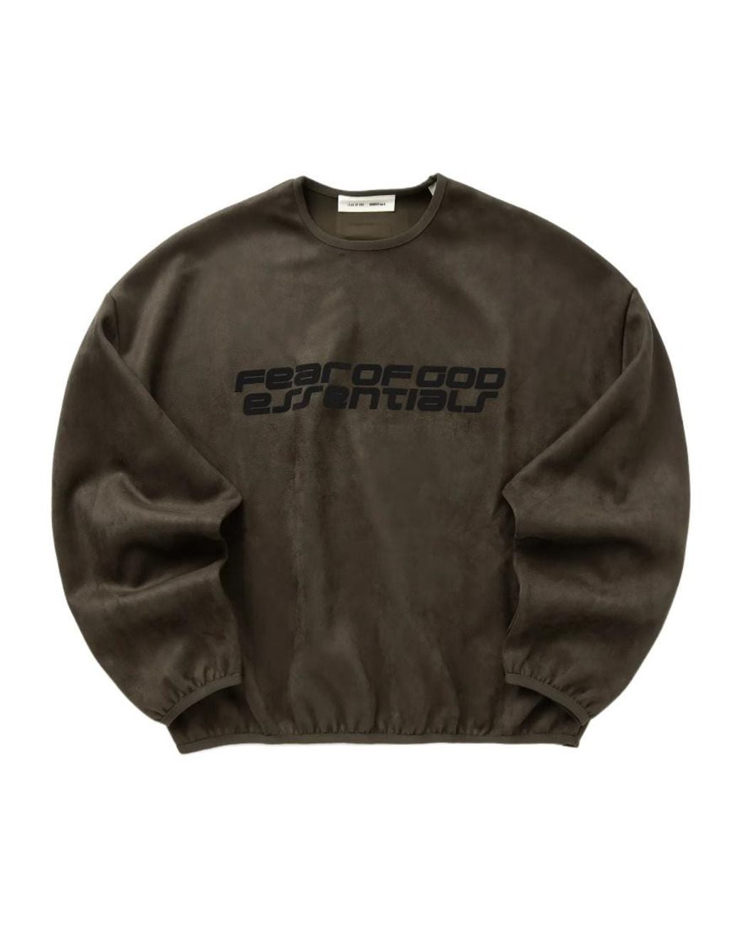 Fear Of God Green Essentials Modern Crewneck Sweatshirt for men