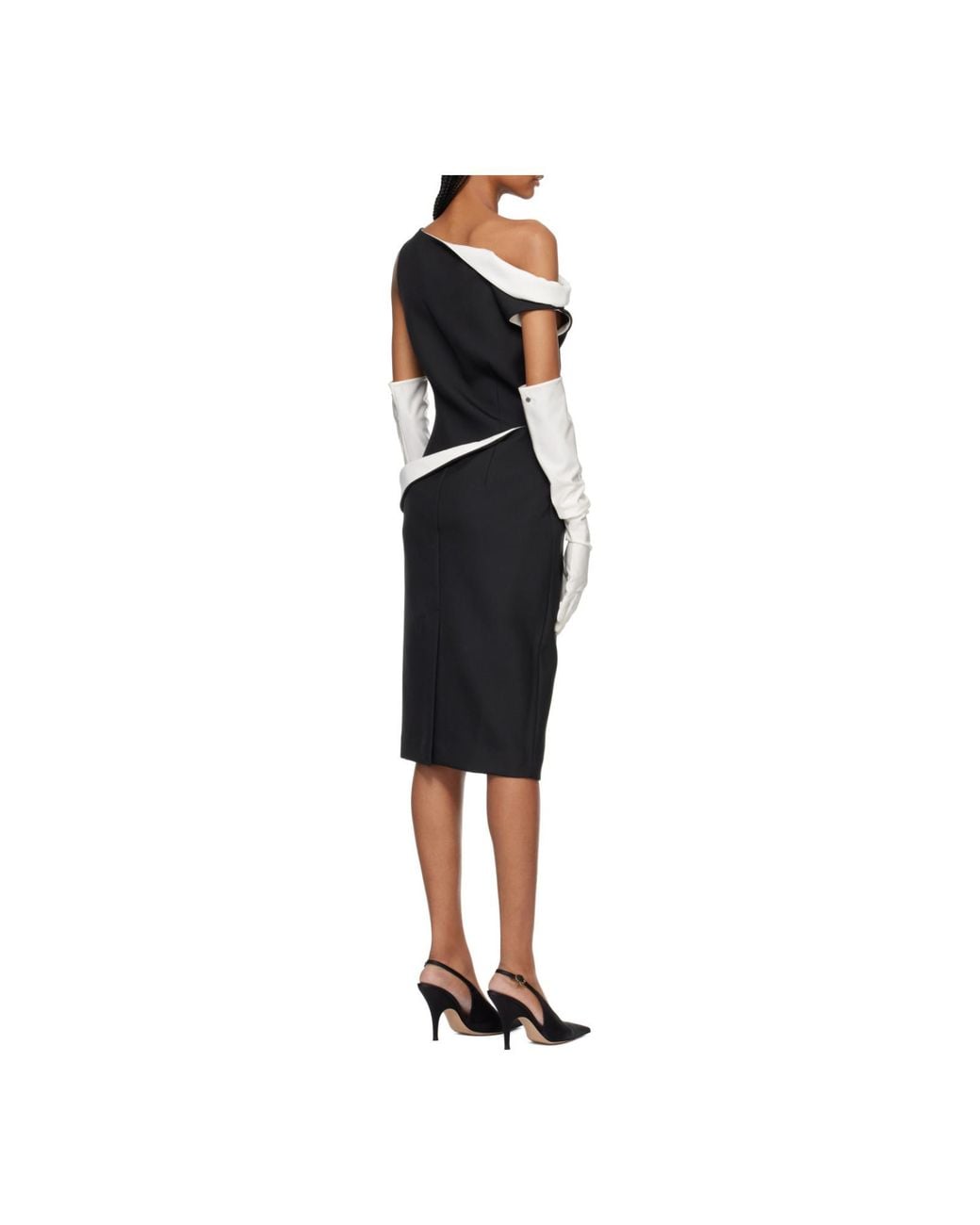 Rohe Black Asymmetrical Dress