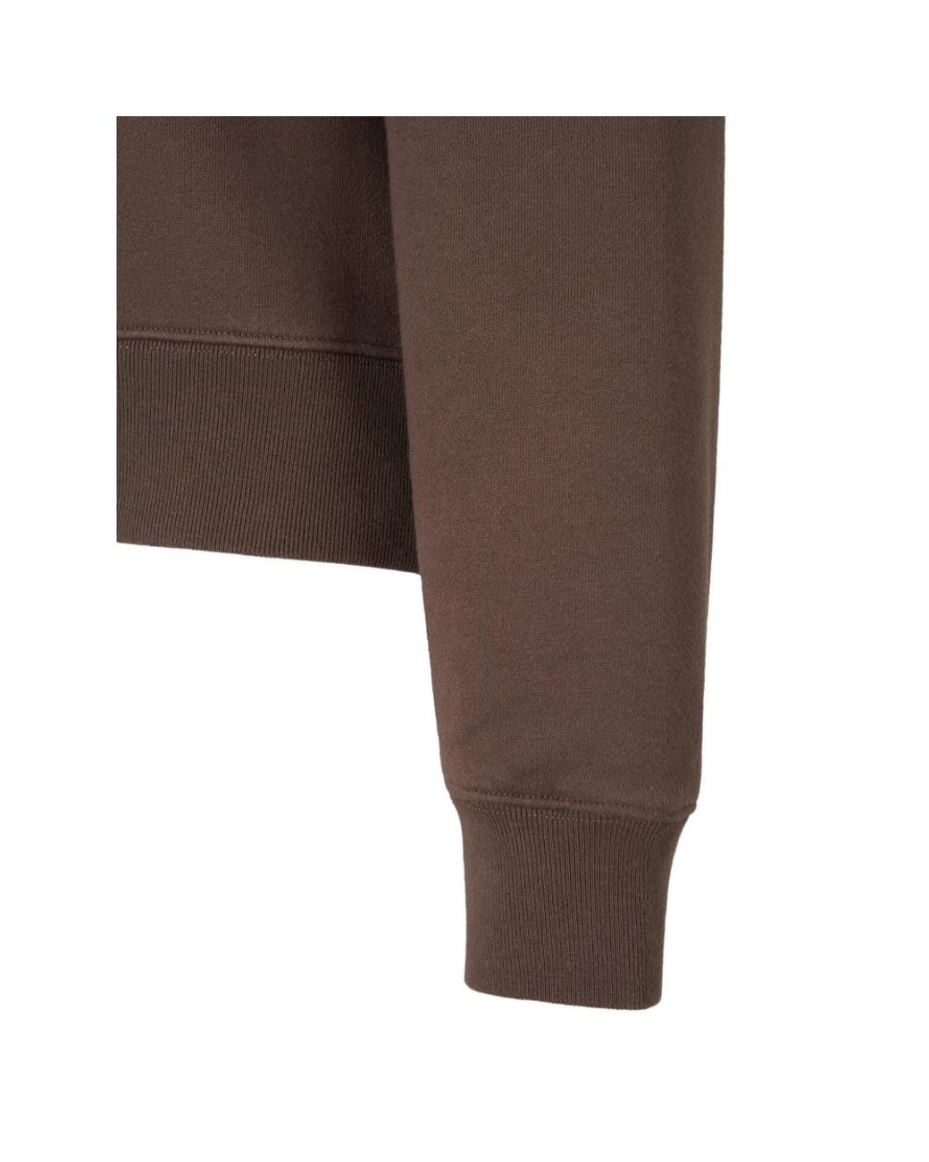Sporty & Rich Brown Long-Sleeve Sweatshirt
