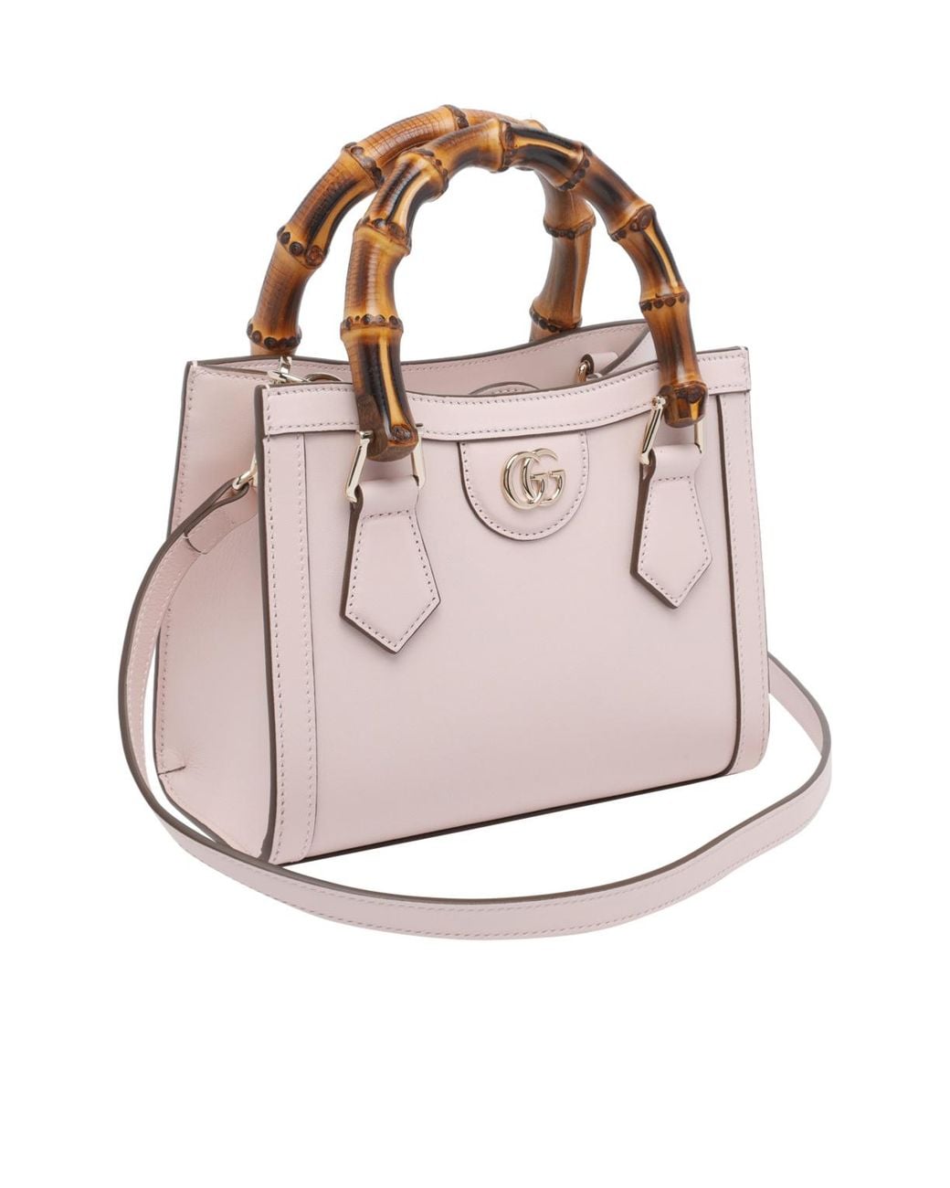 Gucci Pink Small Diana Handbag