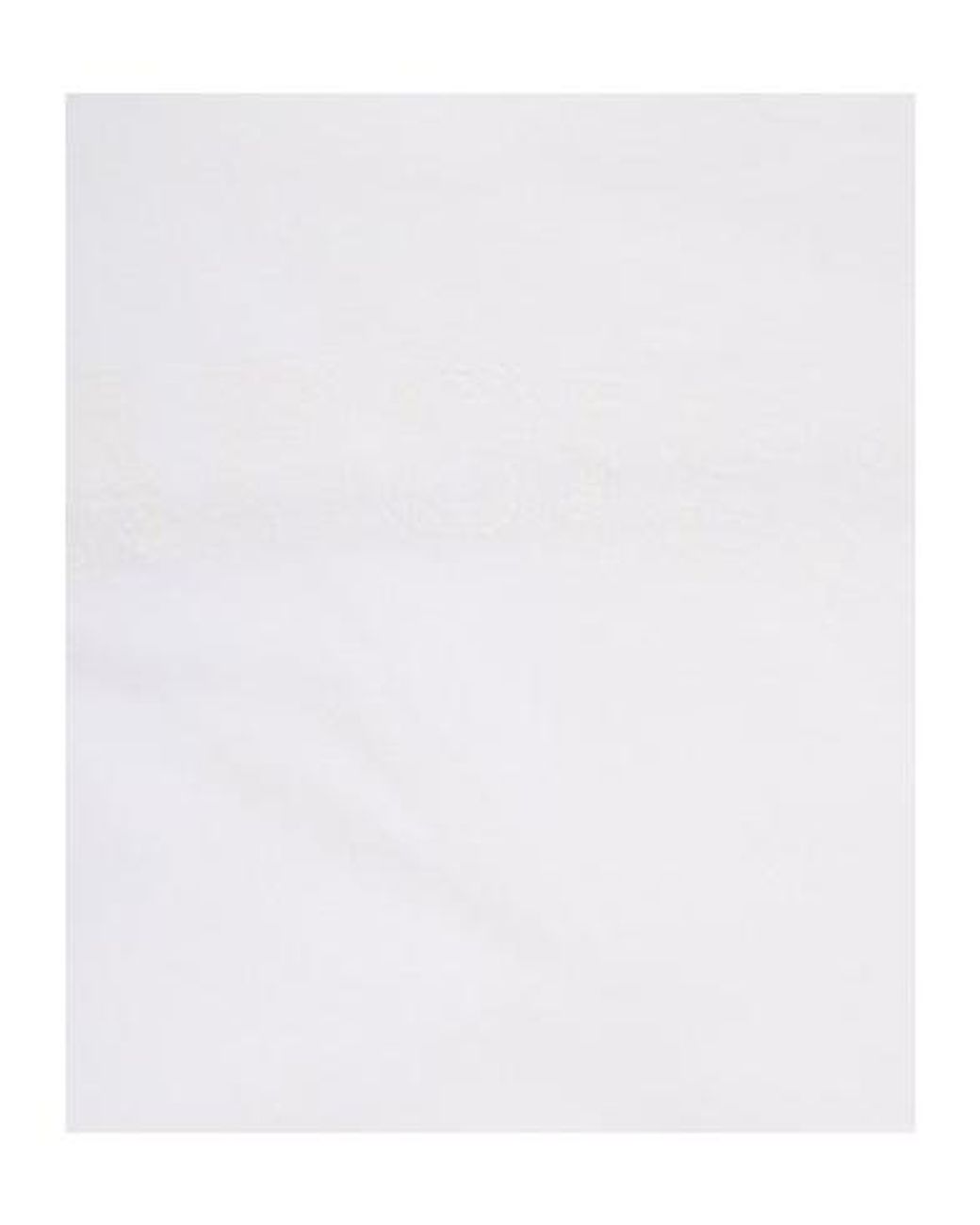 Maison Margiela White Logo Detailed Crewneck T-Shirt