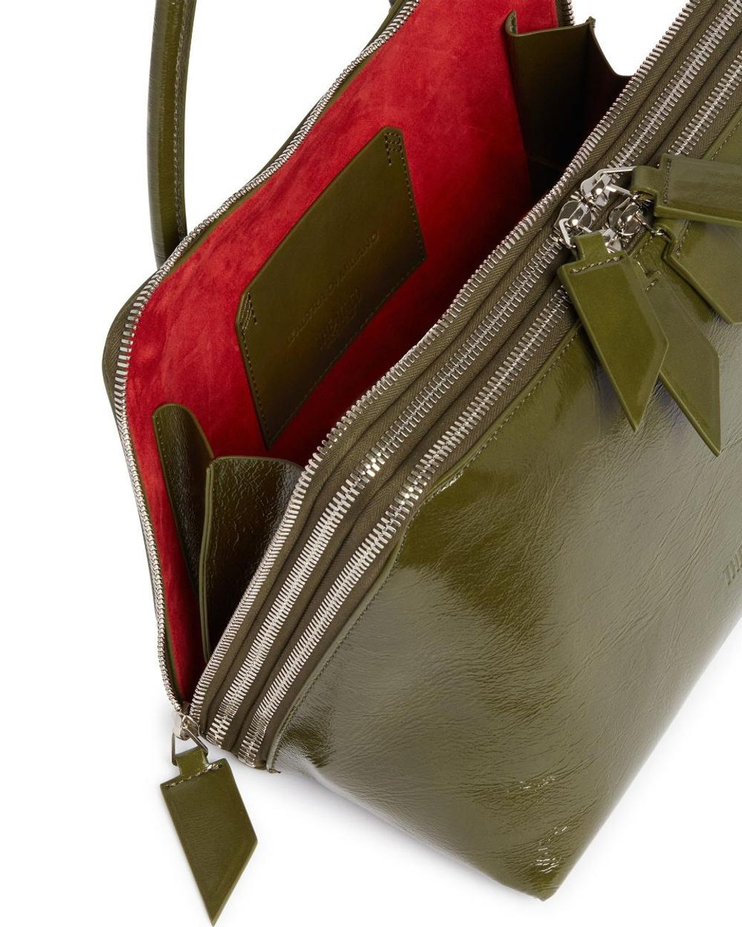 The Attico Green The La Laltra Di Milano Shoulder Bag
