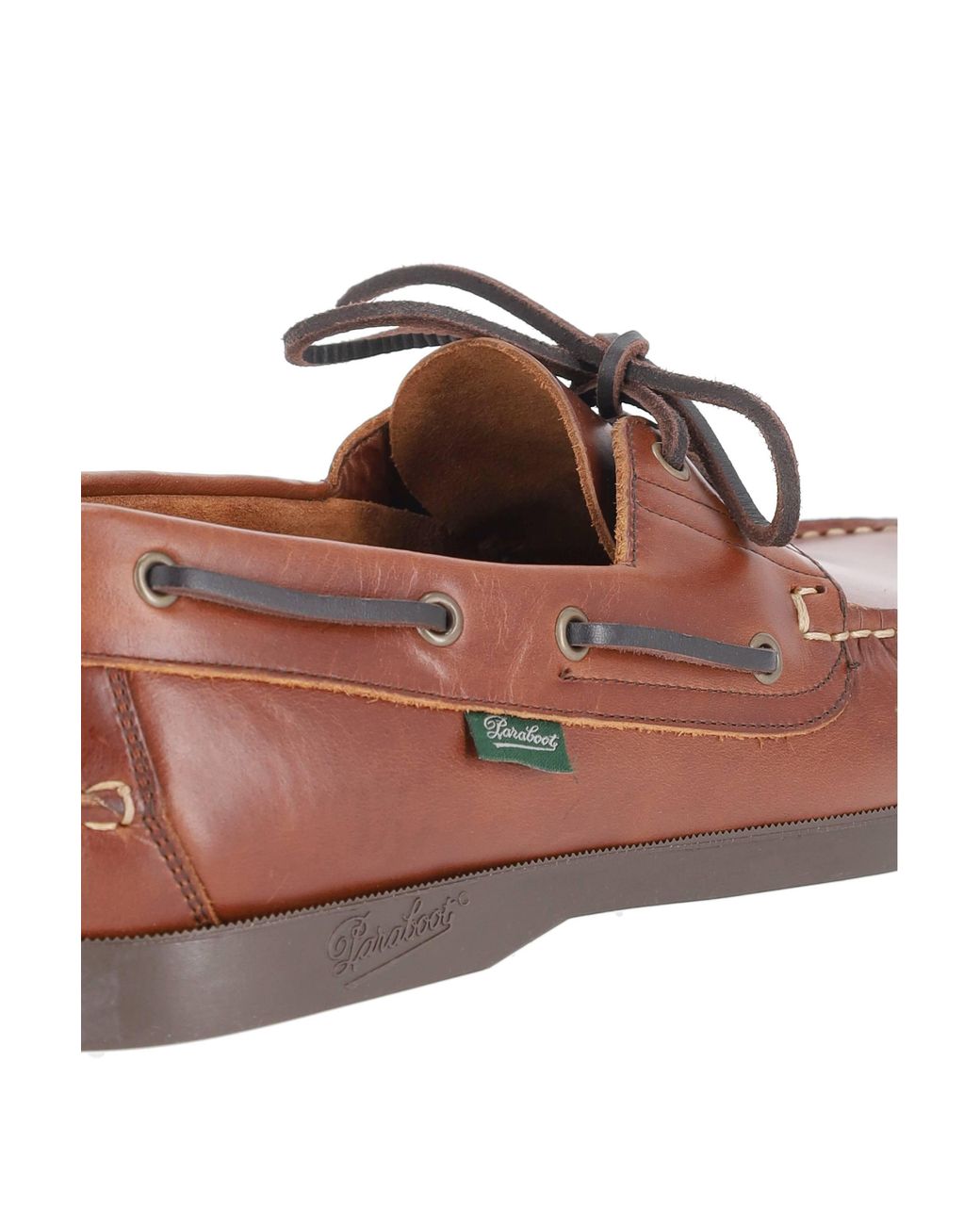 Paraboot Brown Lace-Up Casual Shoes for men