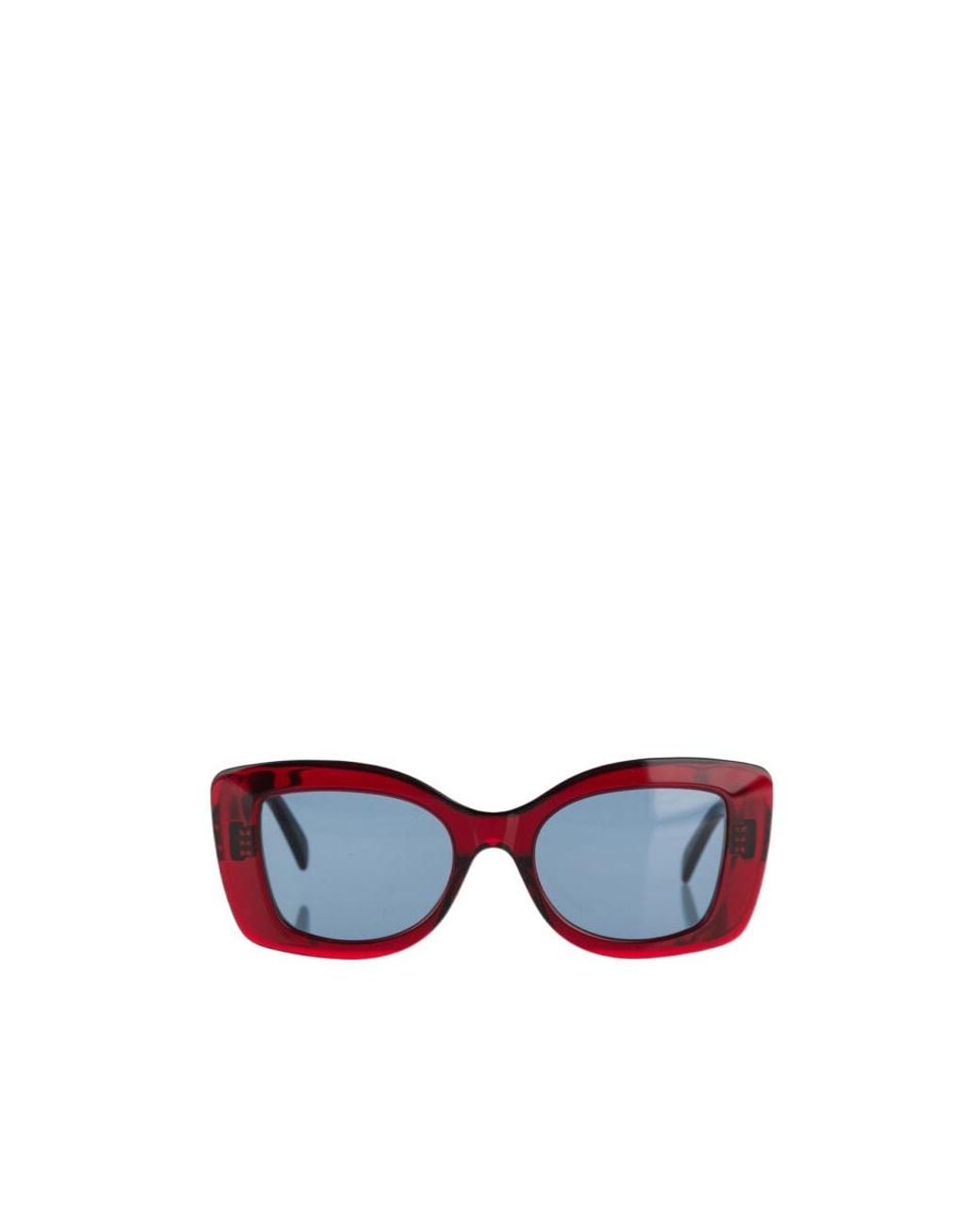 Céline White Full Frame Sunglasses