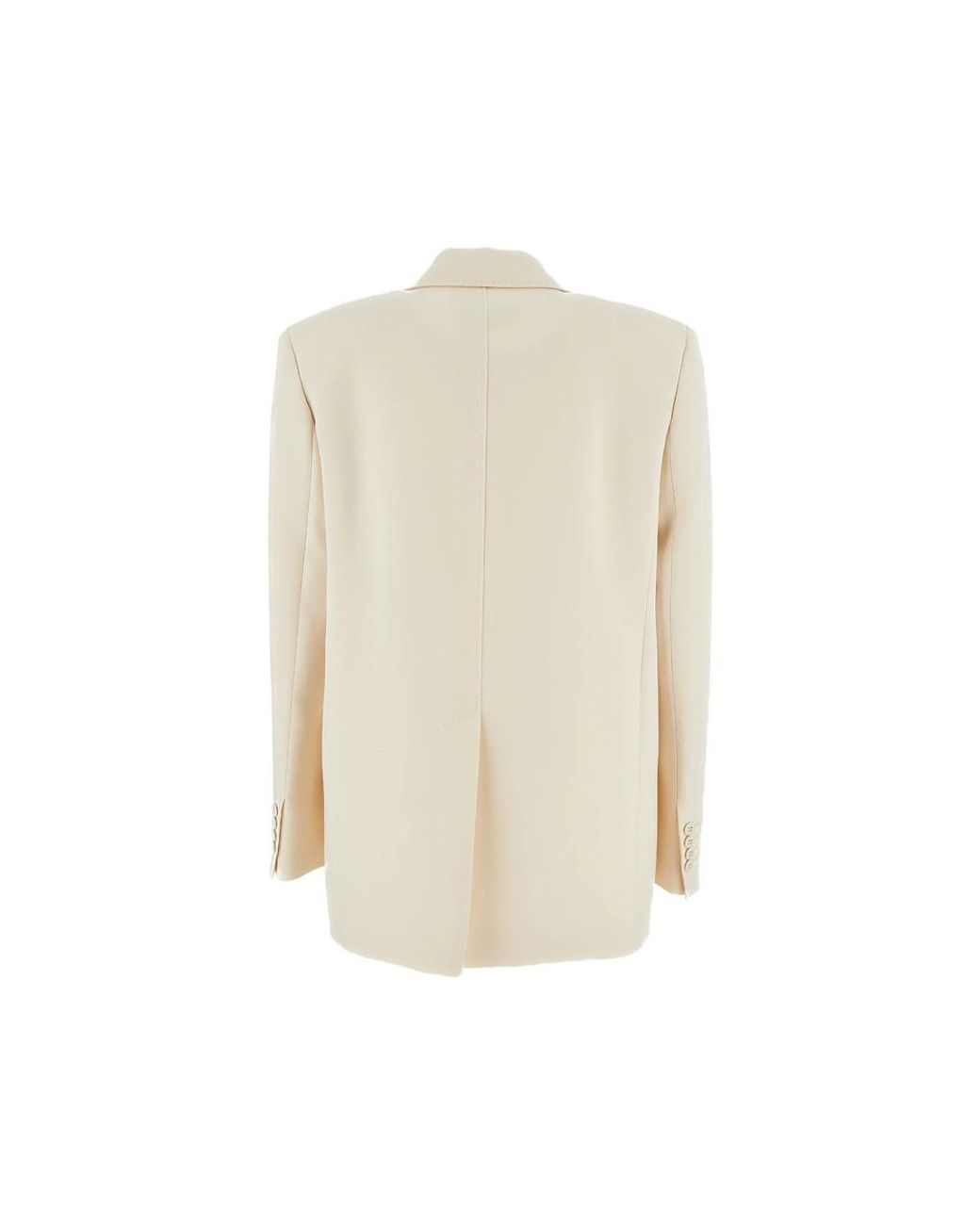 Max Mara White Long-Sleeved Suit Jacket