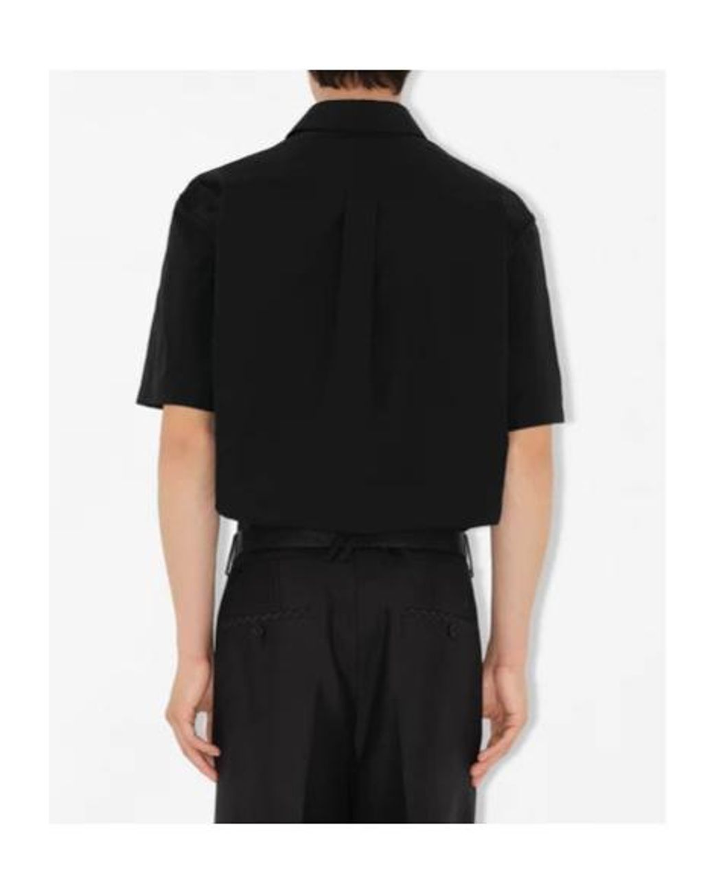 Burberry Black Ekd Cotton Shirt for men