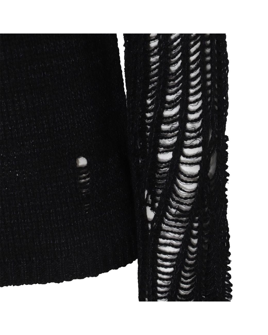 Chloé Black Chloé Fitted Mock-Neck Sweater