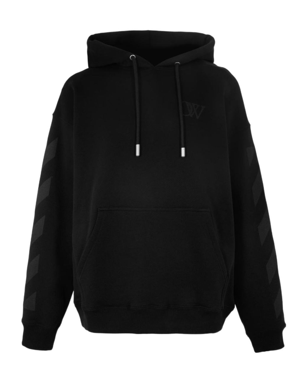 Off-White c/o Virgil Abloh Black Diag Skate Pull Over Hoodie for men