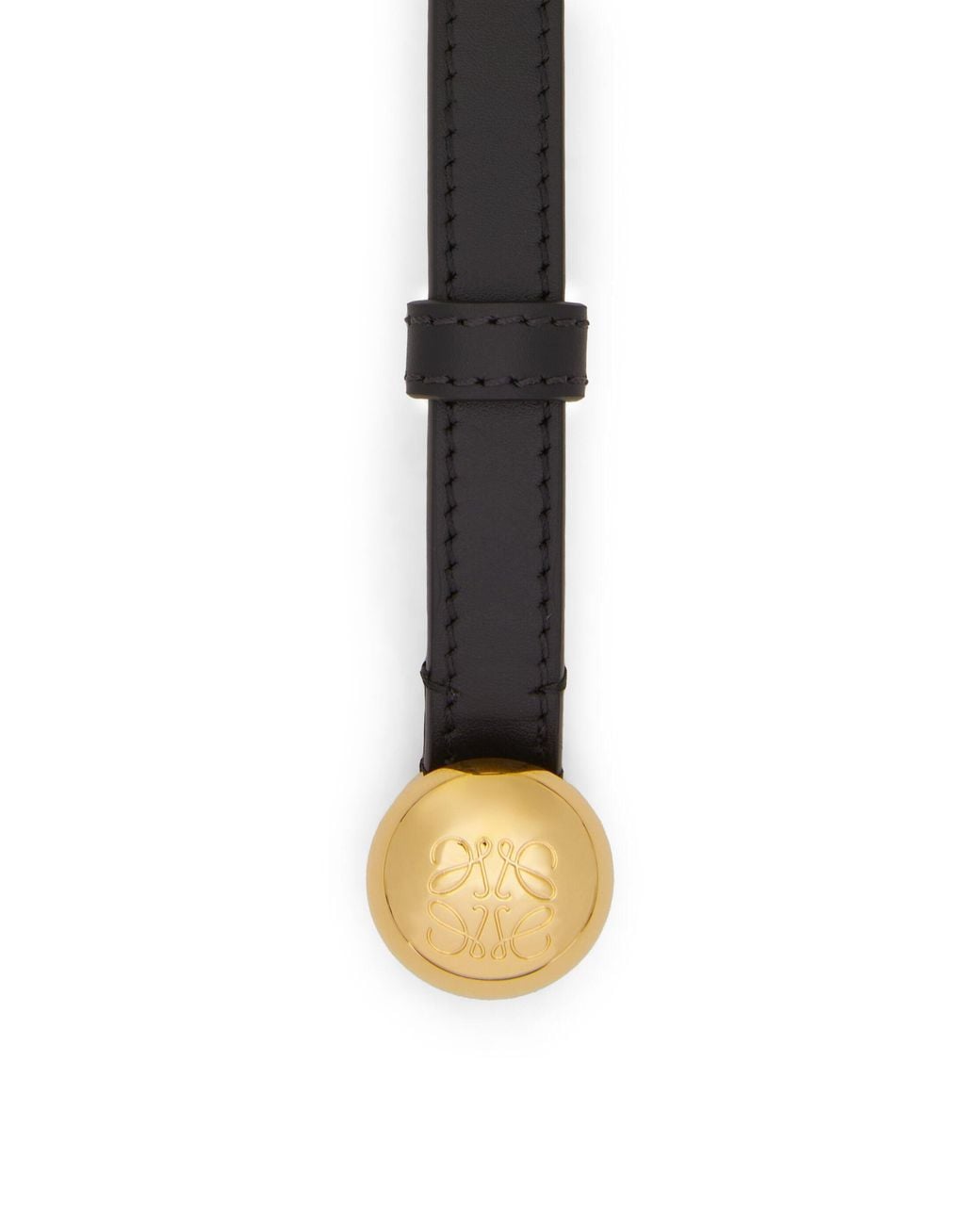 Loewe White Pebble Belt