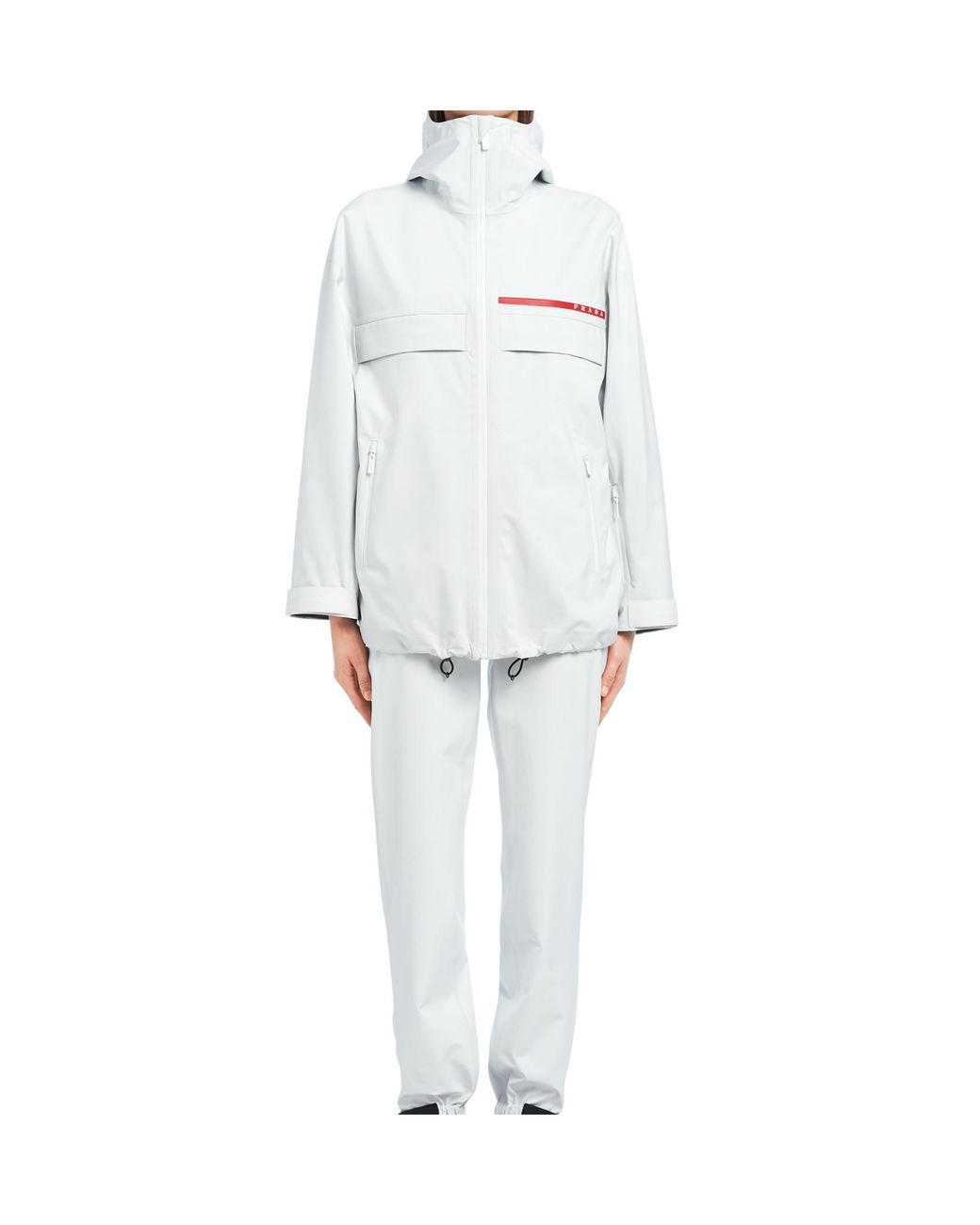 Prada Linea Rossa White Gore-Tex Pro Jacket