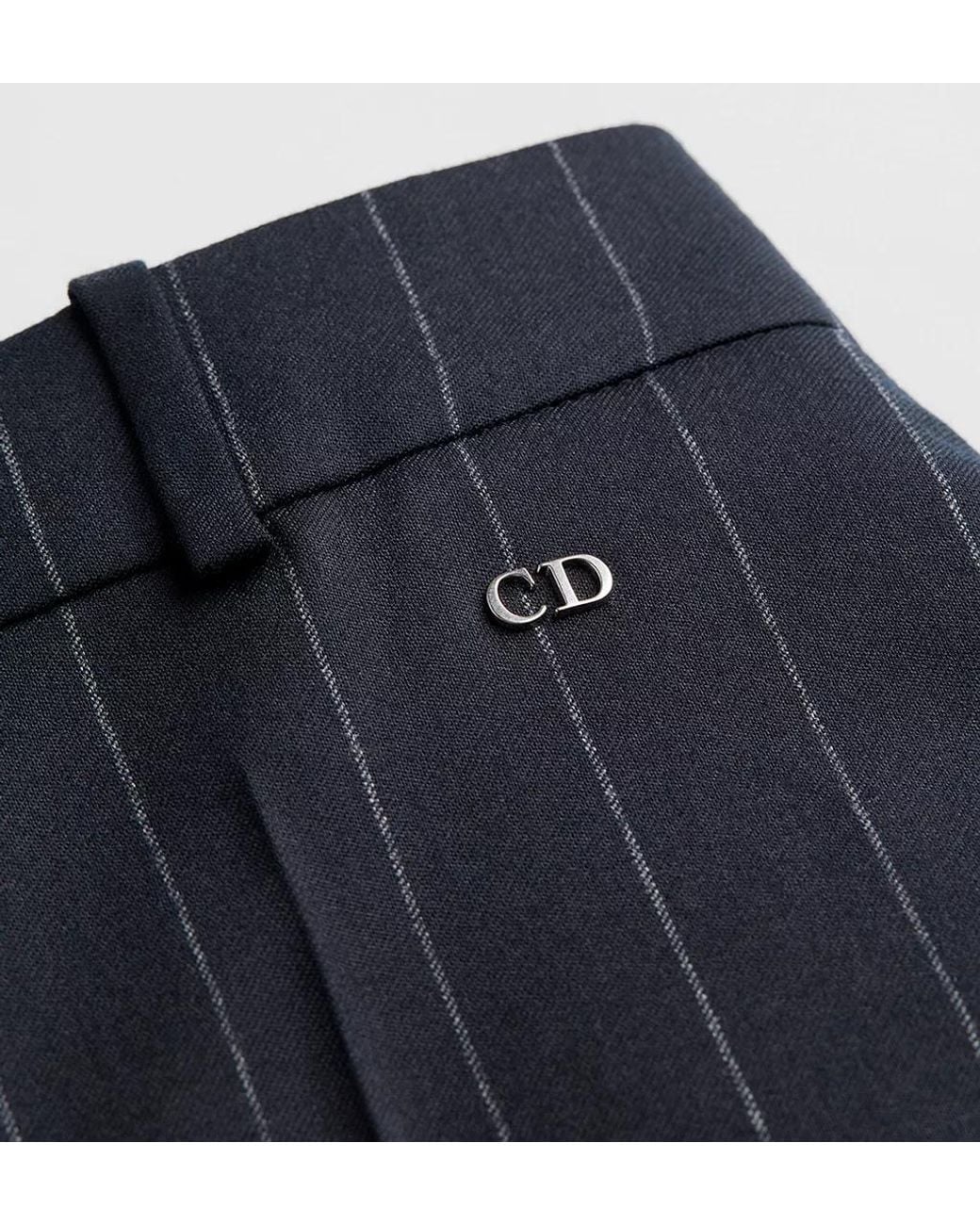 Dior Blue Regular-Fit Pants