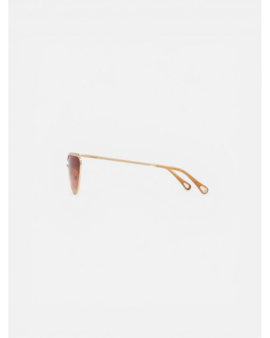 Chloé Pink Uma Cat-Eye Frame Sunglasses