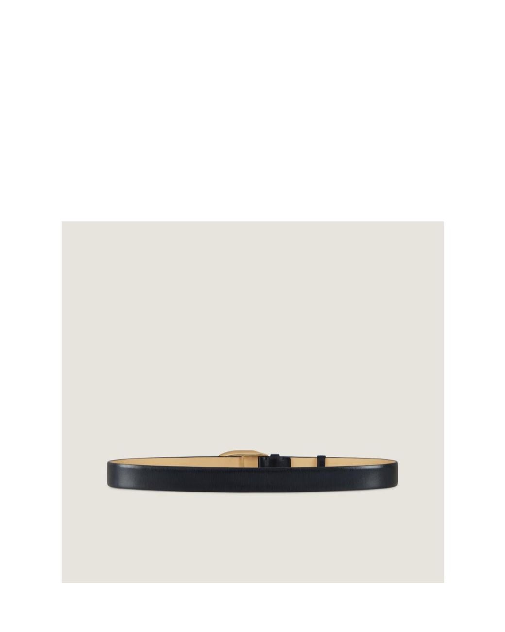 Givenchy White Pinch Belt