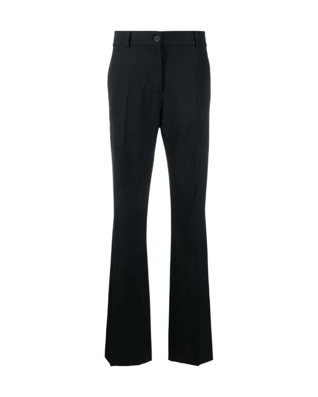 Studio Nicholson Black Rie Virgin Wool-Blend Tailored Trousers