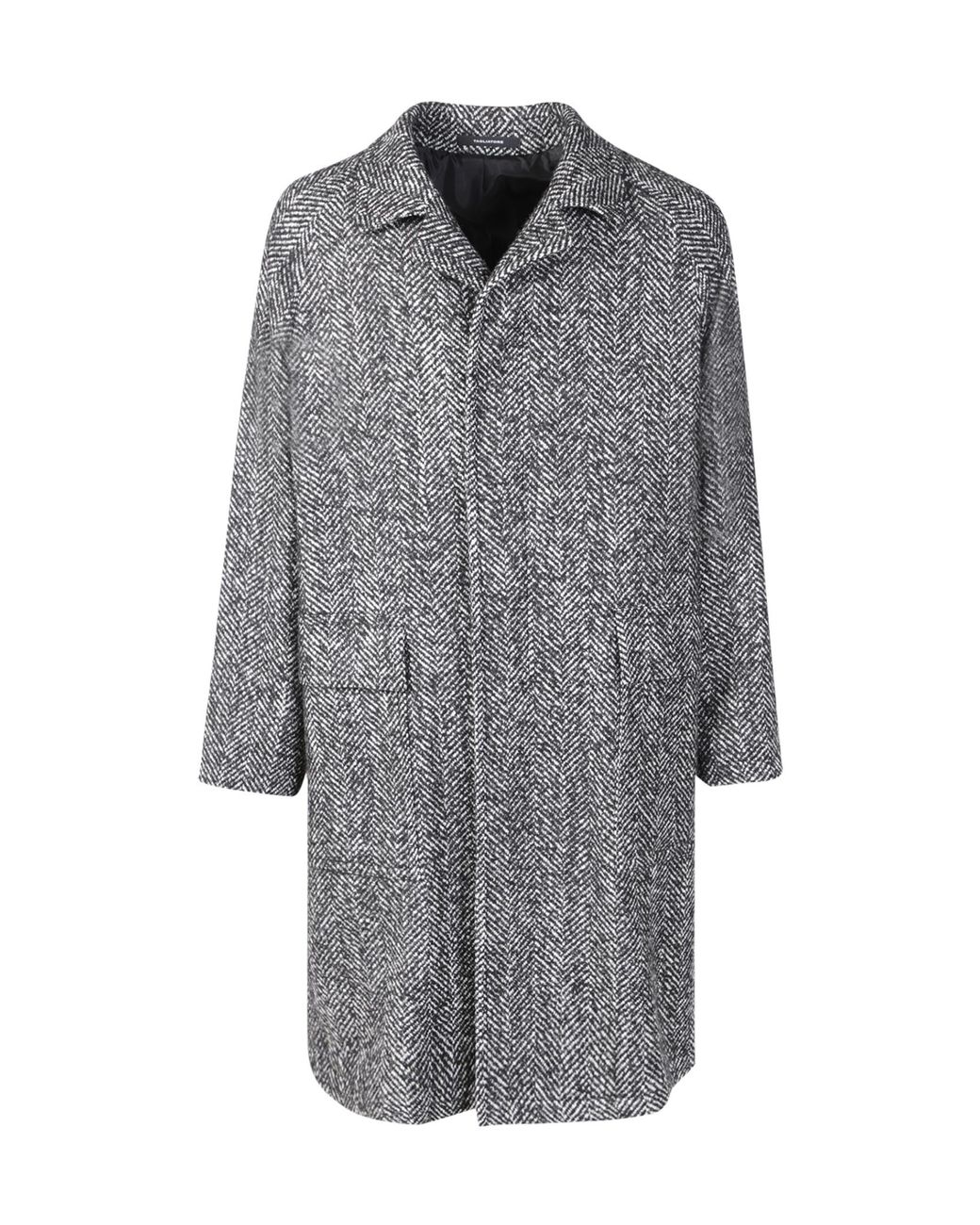 Tagliatore Gray Coats for men