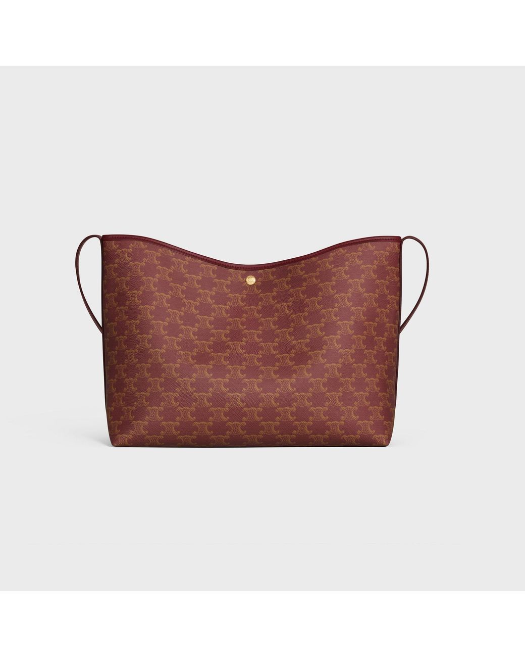 Céline Red Soft Shopper Bag
