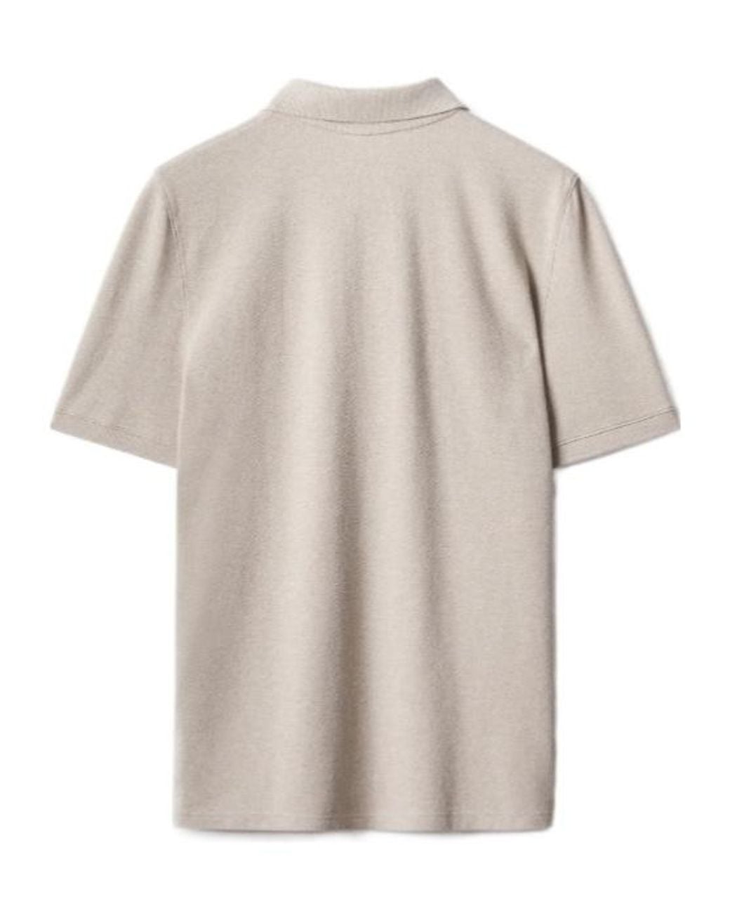 Maison Kitsuné White Fox Head Patch Polo Shirt for men