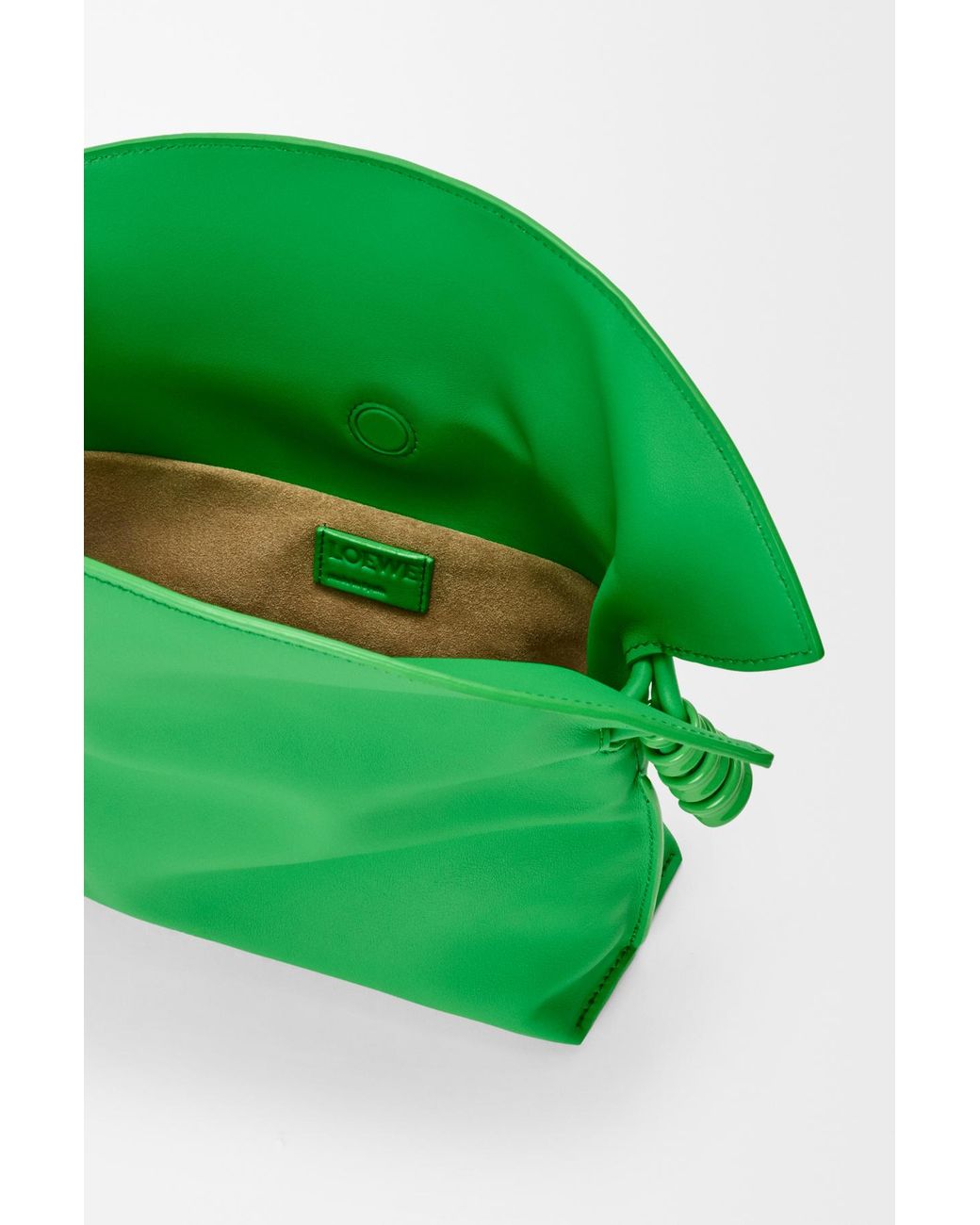 Loewe Green Drawstring Shoulder Bag
