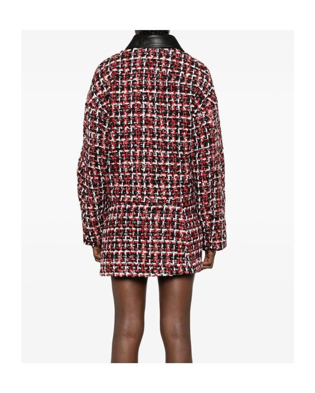 IRO Red Button-Down Casual Jacket
