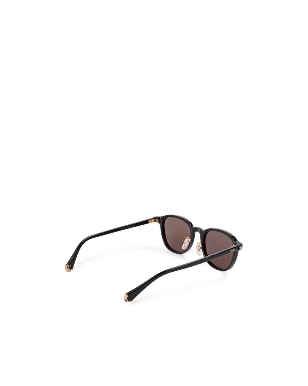 Cartier Black Round Ct0541Sa Sunglasses for men