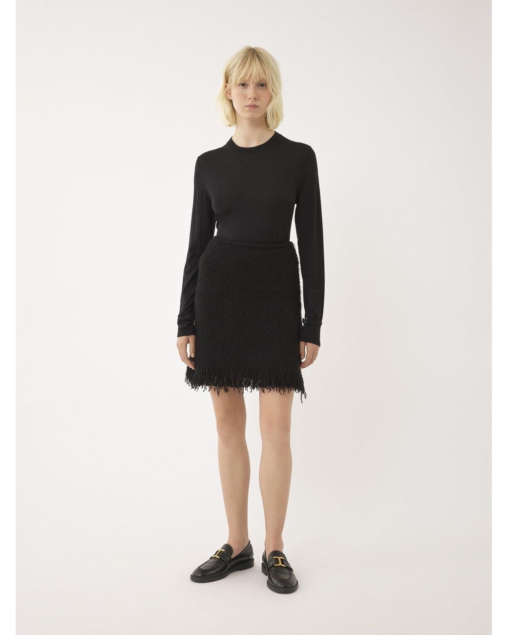 Chloé Black Chloé Crewneck Knitted Jumper