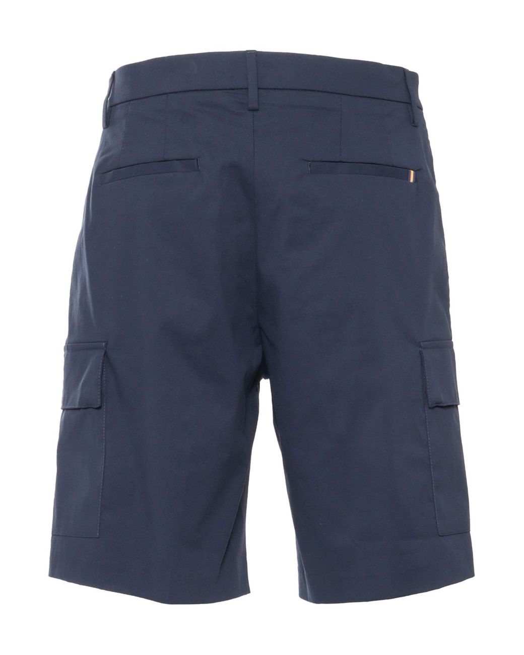 K-Way Blue Knee-Length Cargo Shorts for men