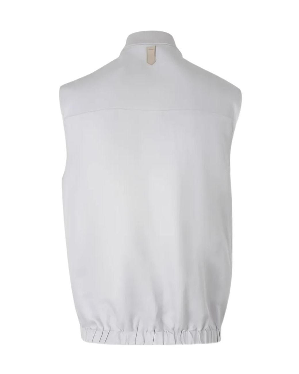 Canali Gray Reversible Vest for men