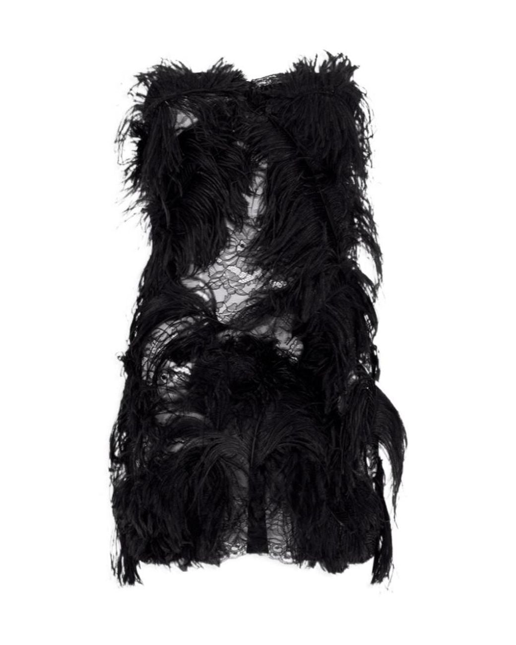 The Attico Black The Mini Dress