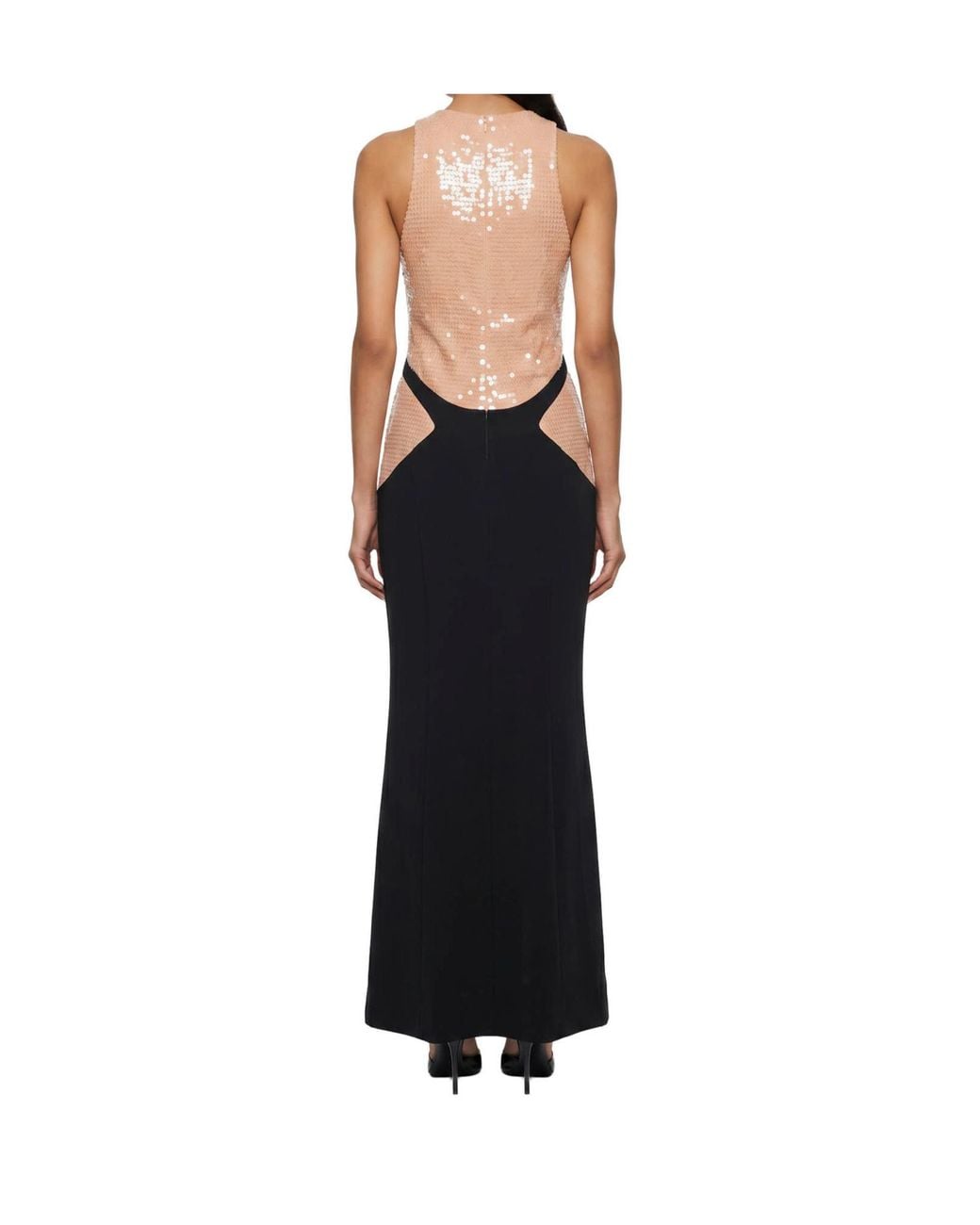 Mugler Black Sleeveless Dress