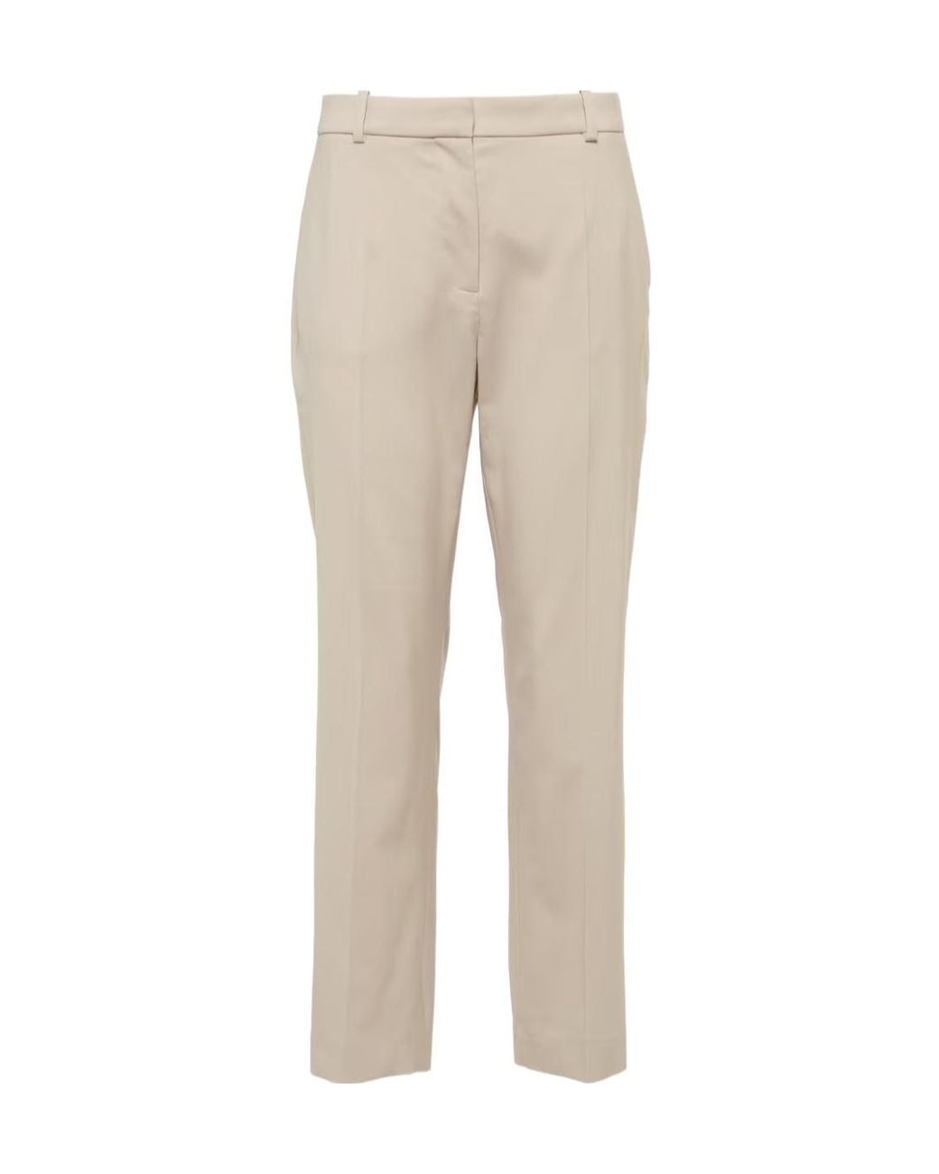 Joseph Natural Pleated Zipper Casual Pants