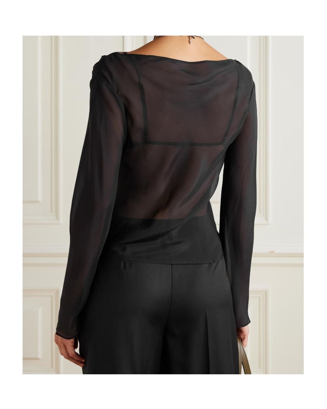 Sir Black Long-Sleeved Top
